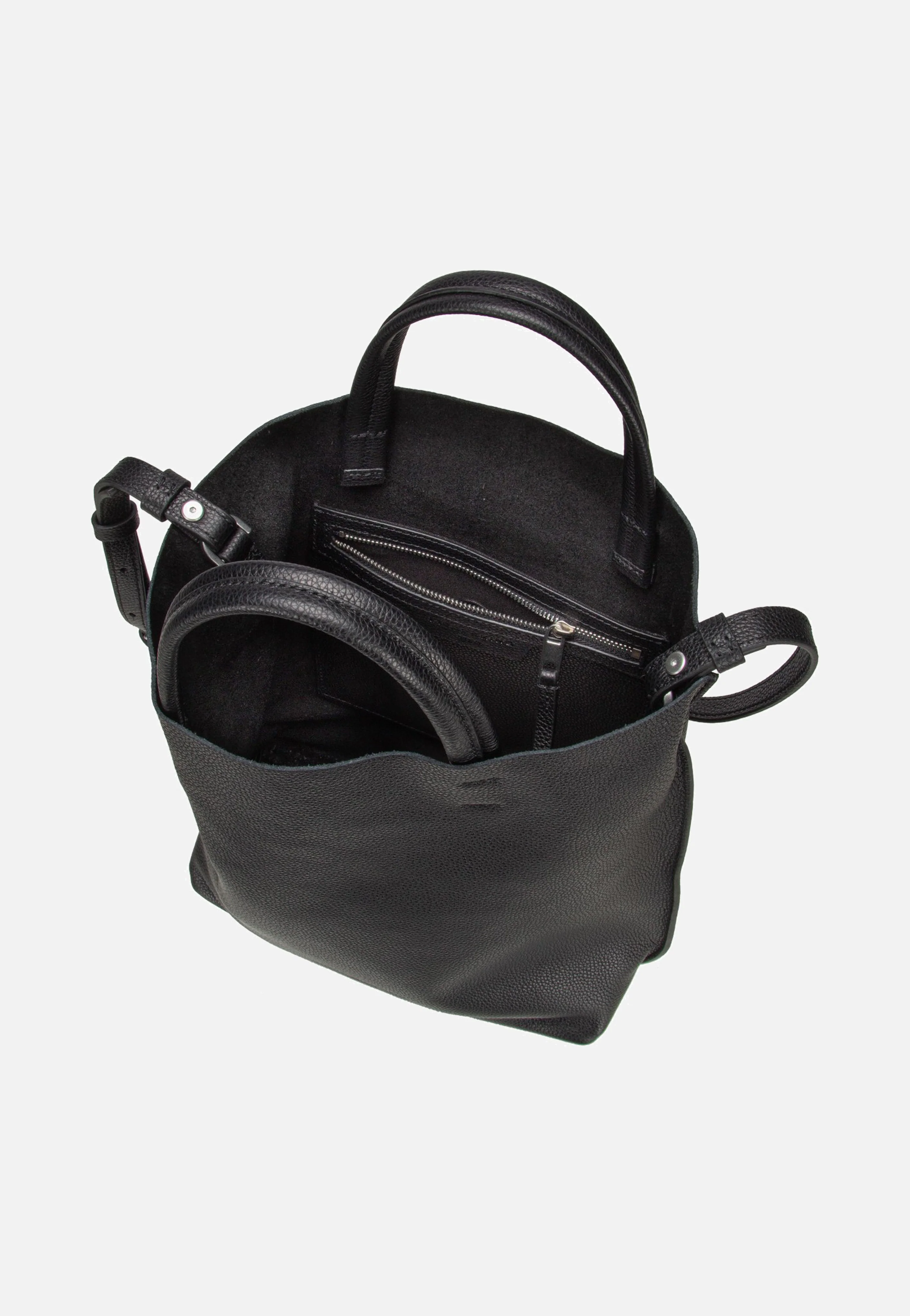 Hera Tote Small Pebble Black - Tote Bag - Image 5