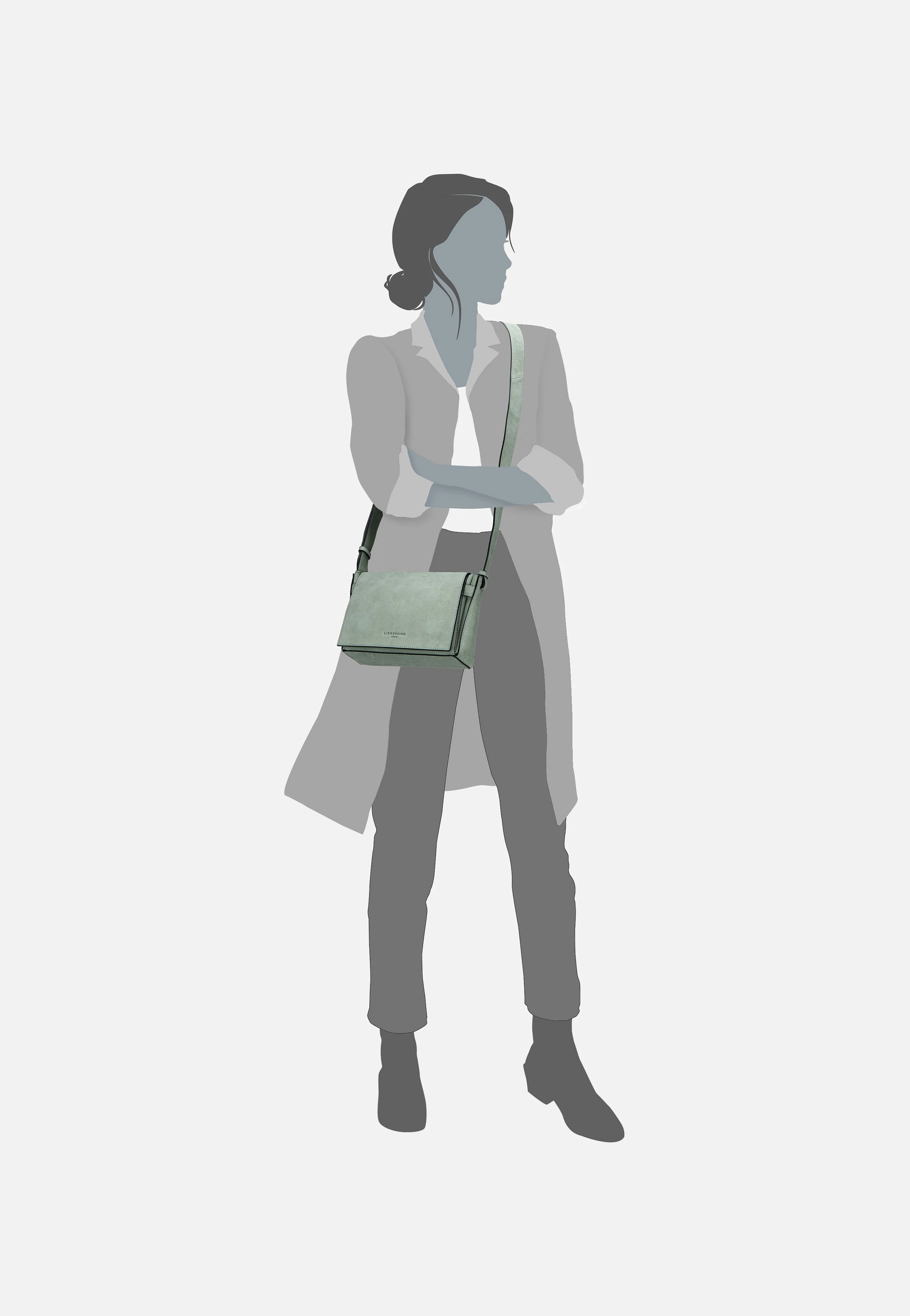 Hilla 2149191 Opal Green - Crossbody Bag - Image 5