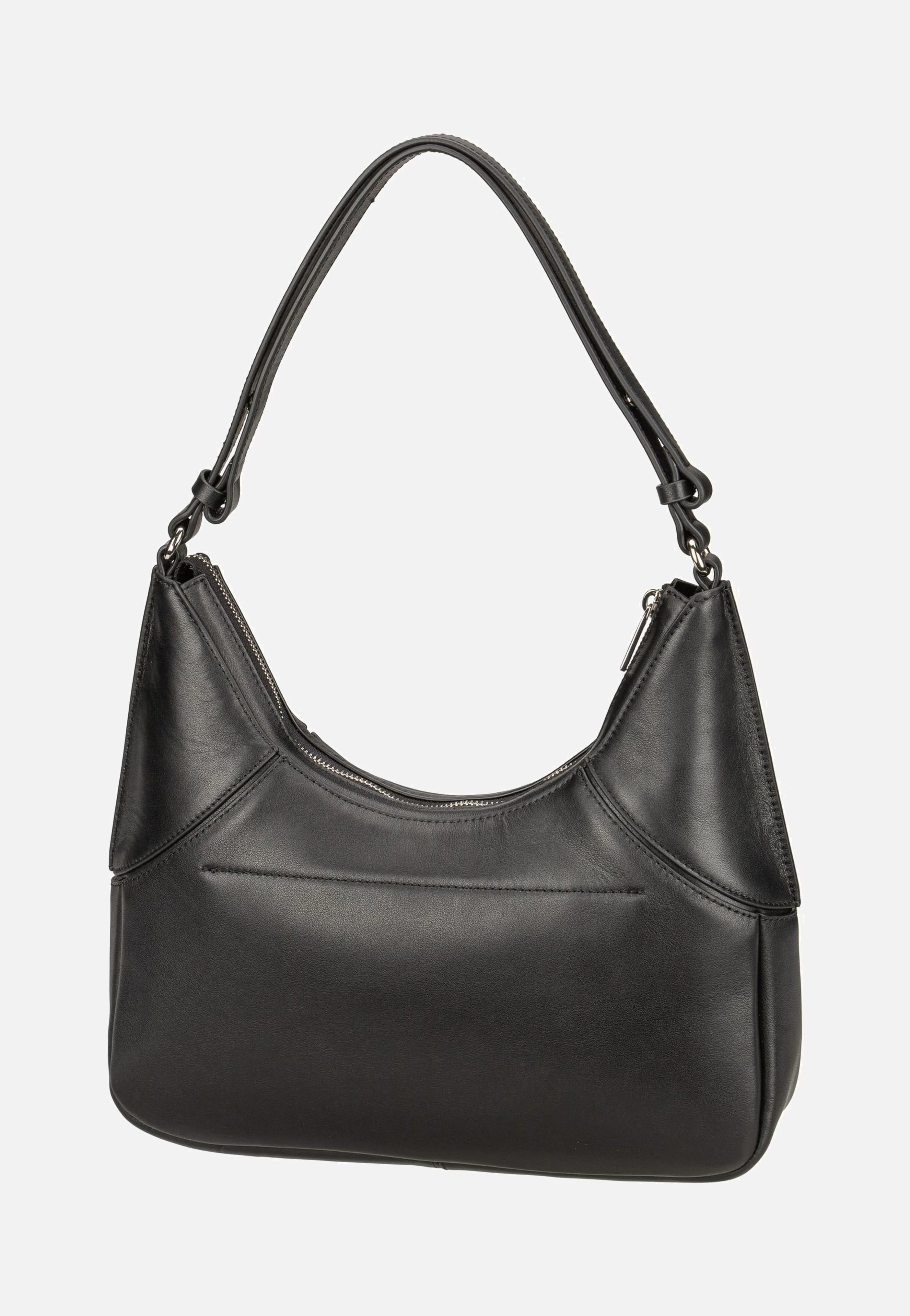 Lilly S Soft Nappa Black - Hobo Bag - Image 2