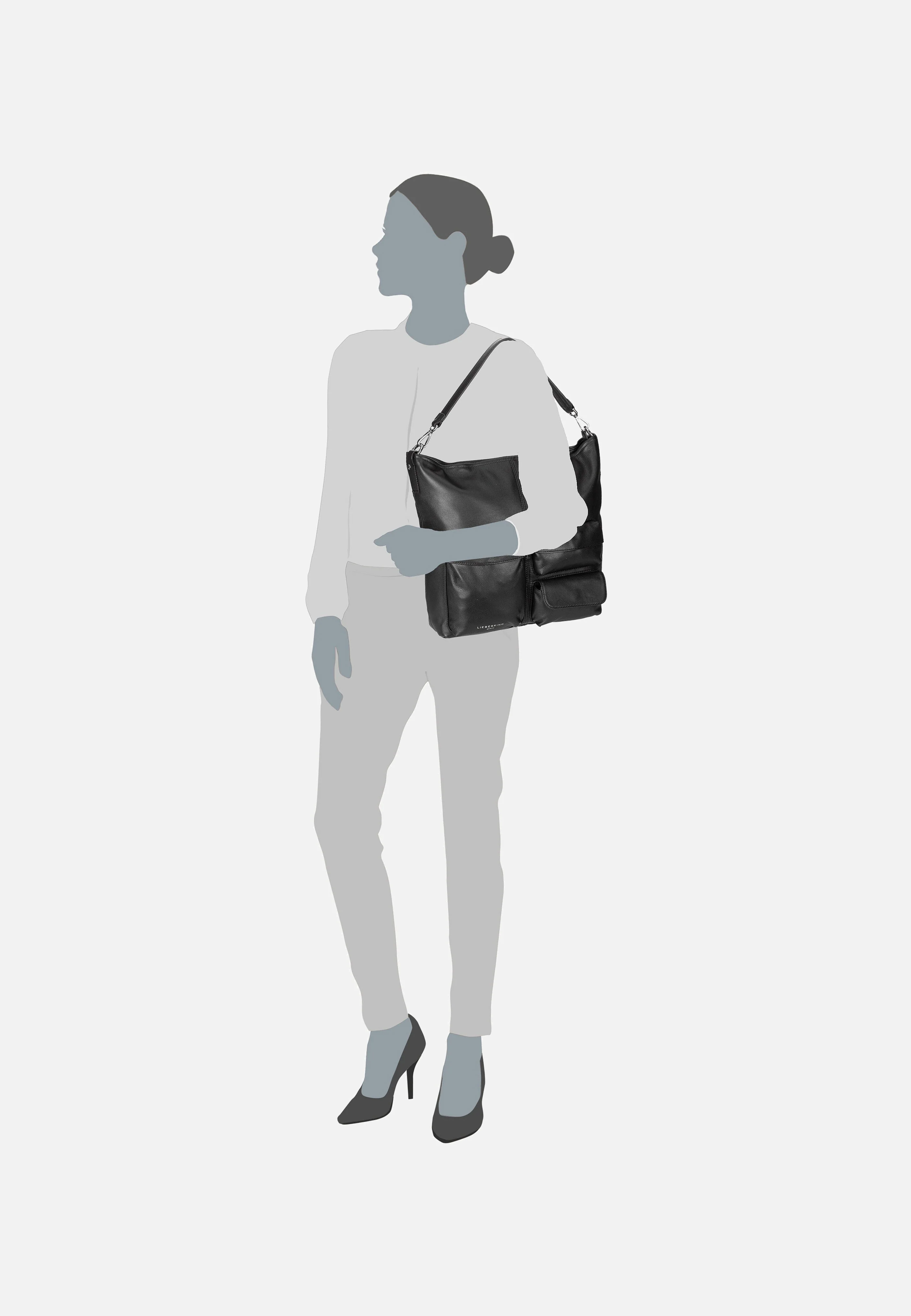 LK 204 Archive M 2165288 Black - Hobo Bag - Image 6