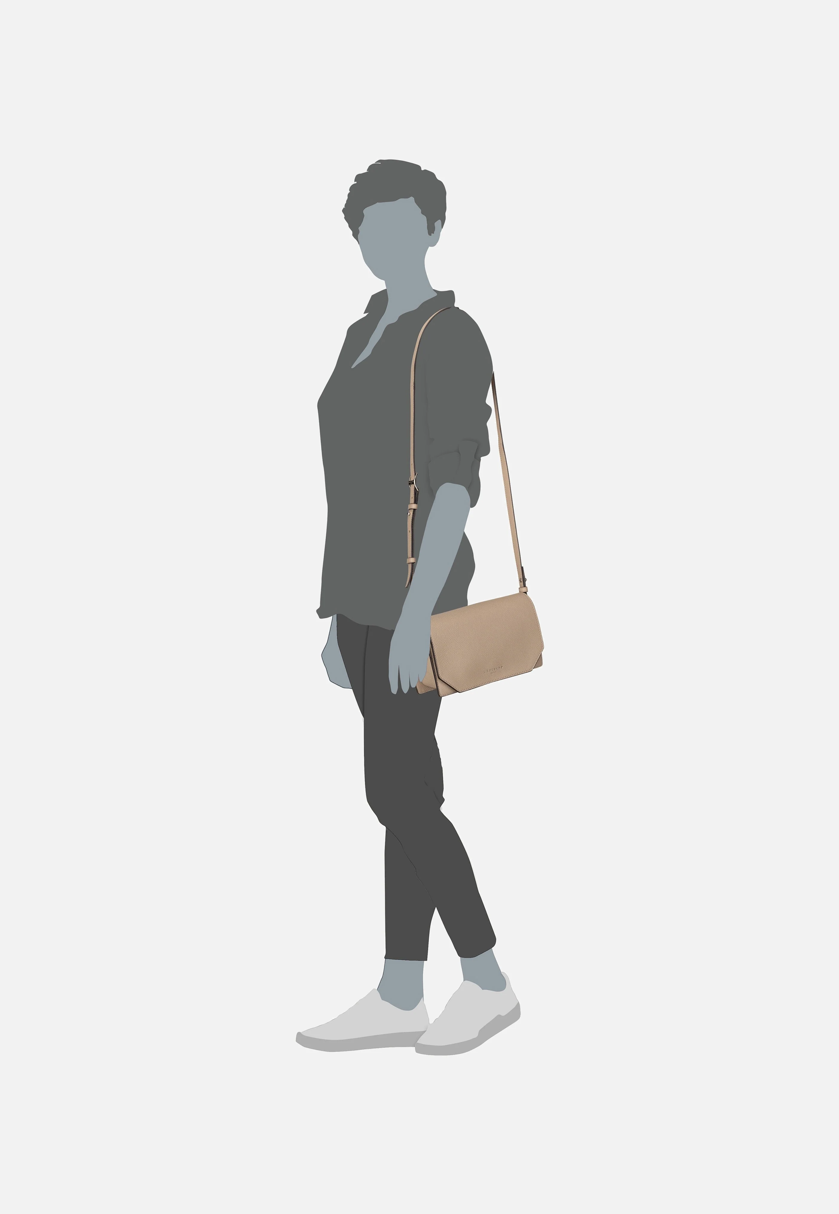 Lora 2154108 Stone - Crossbody Bag - Image 5