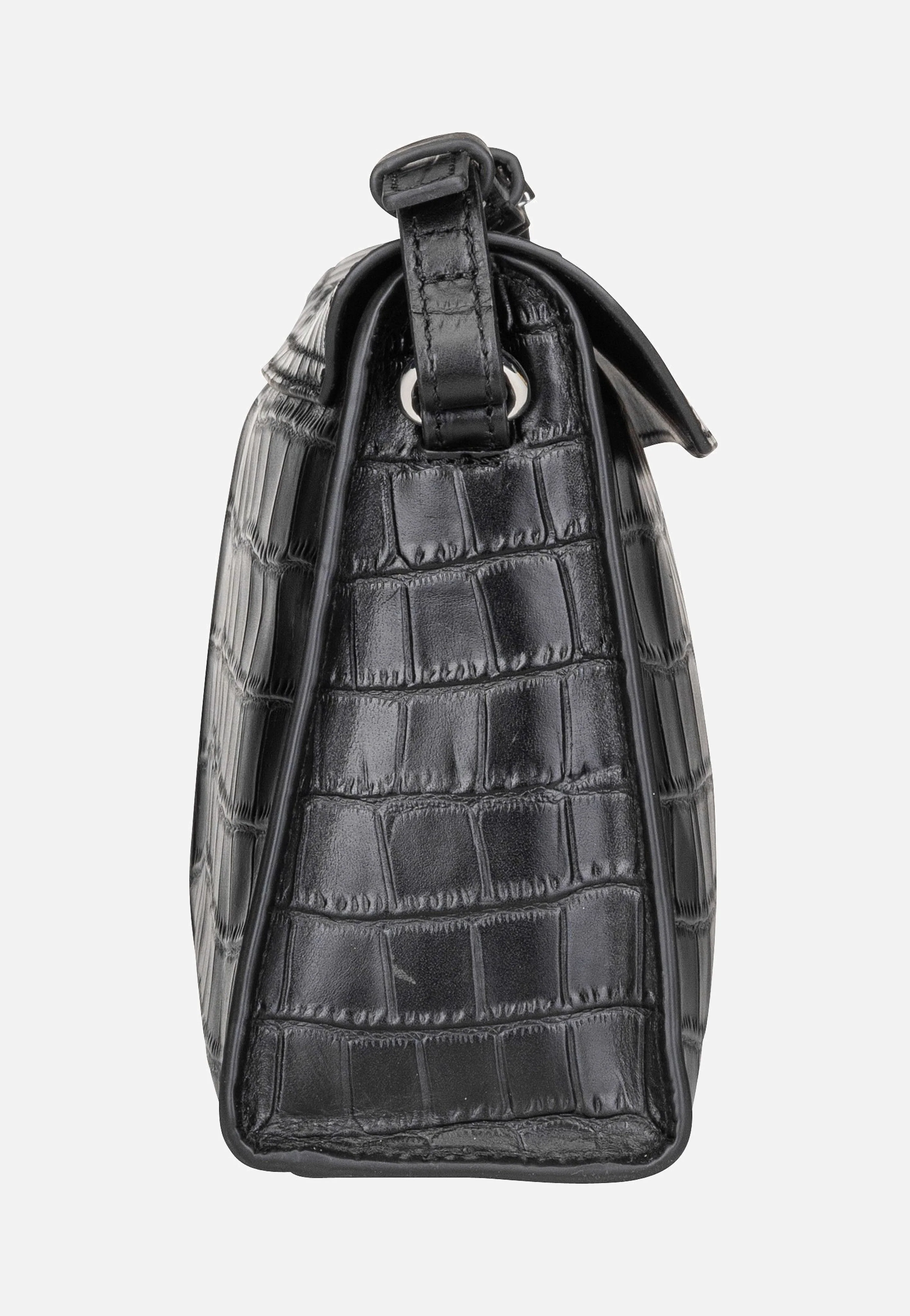 Lora New Croco 2158355 Black - Crossbody Bag - Image 4