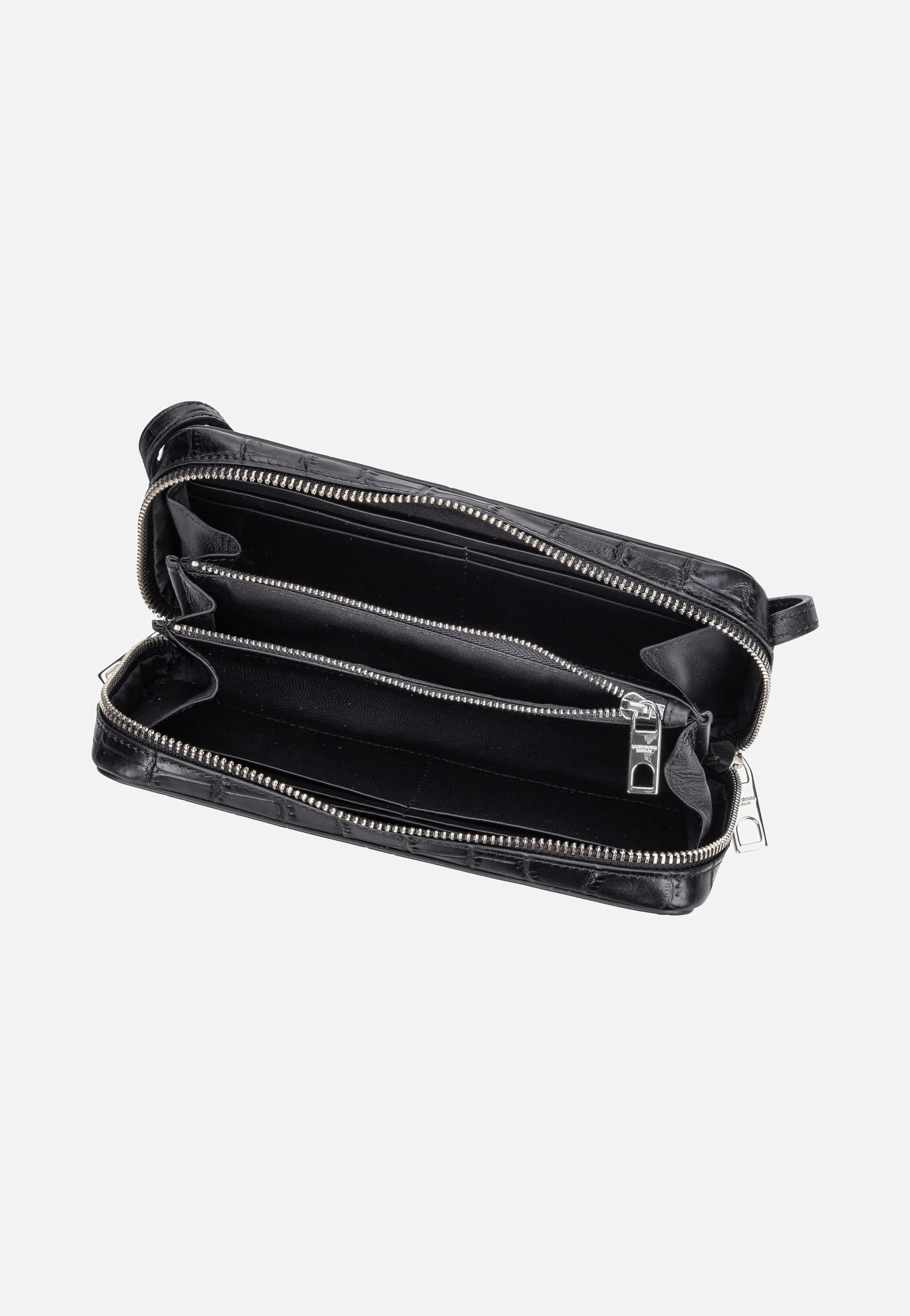 Lou New Croco 2158196 Black - Crossbody Bag - Image 4