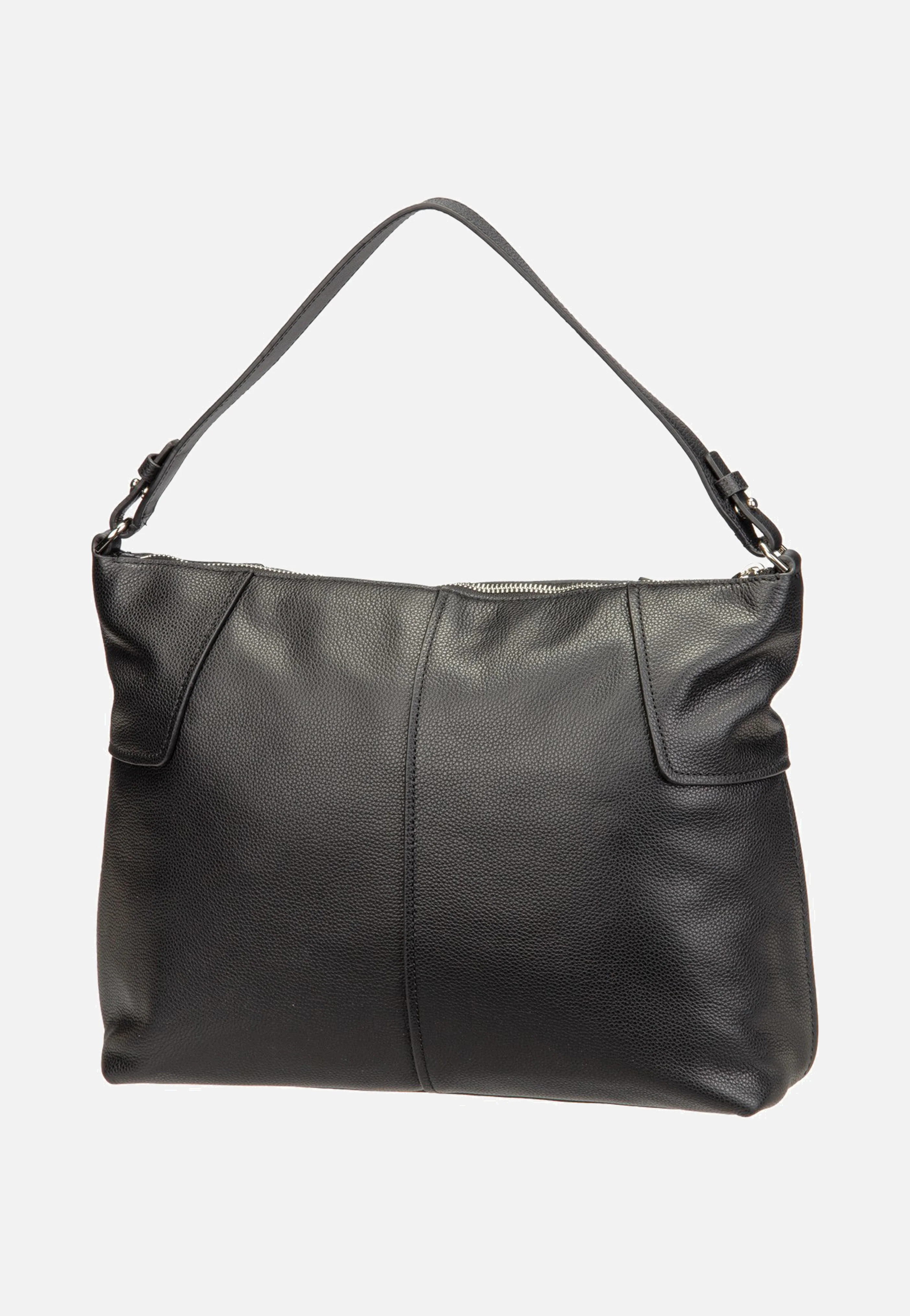 Mila Hobo M Small Pebble Black - Hobo Bag - Image 3