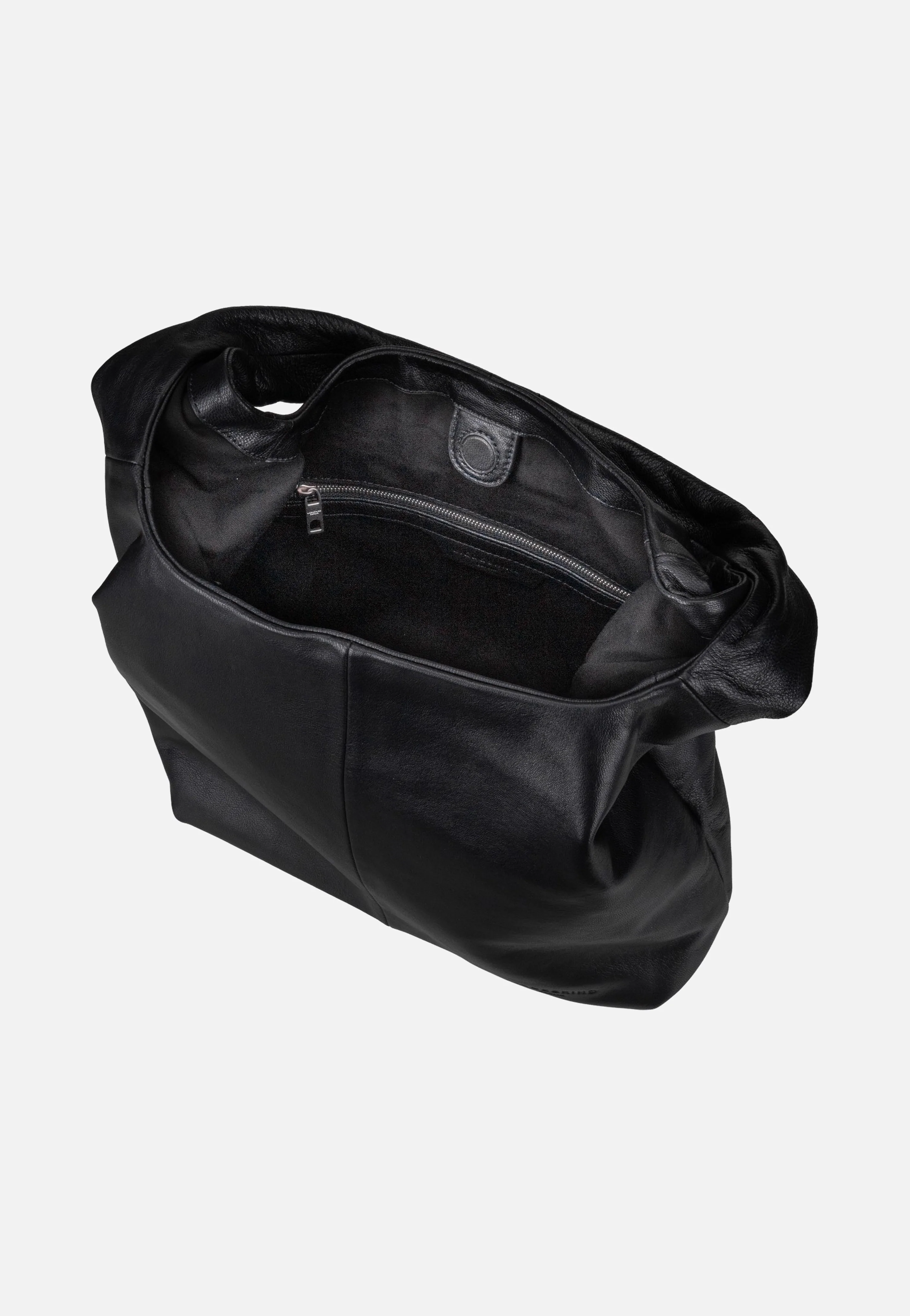 Mira Hobo L Vintage Goat Black - Hobo Bag - Image 5