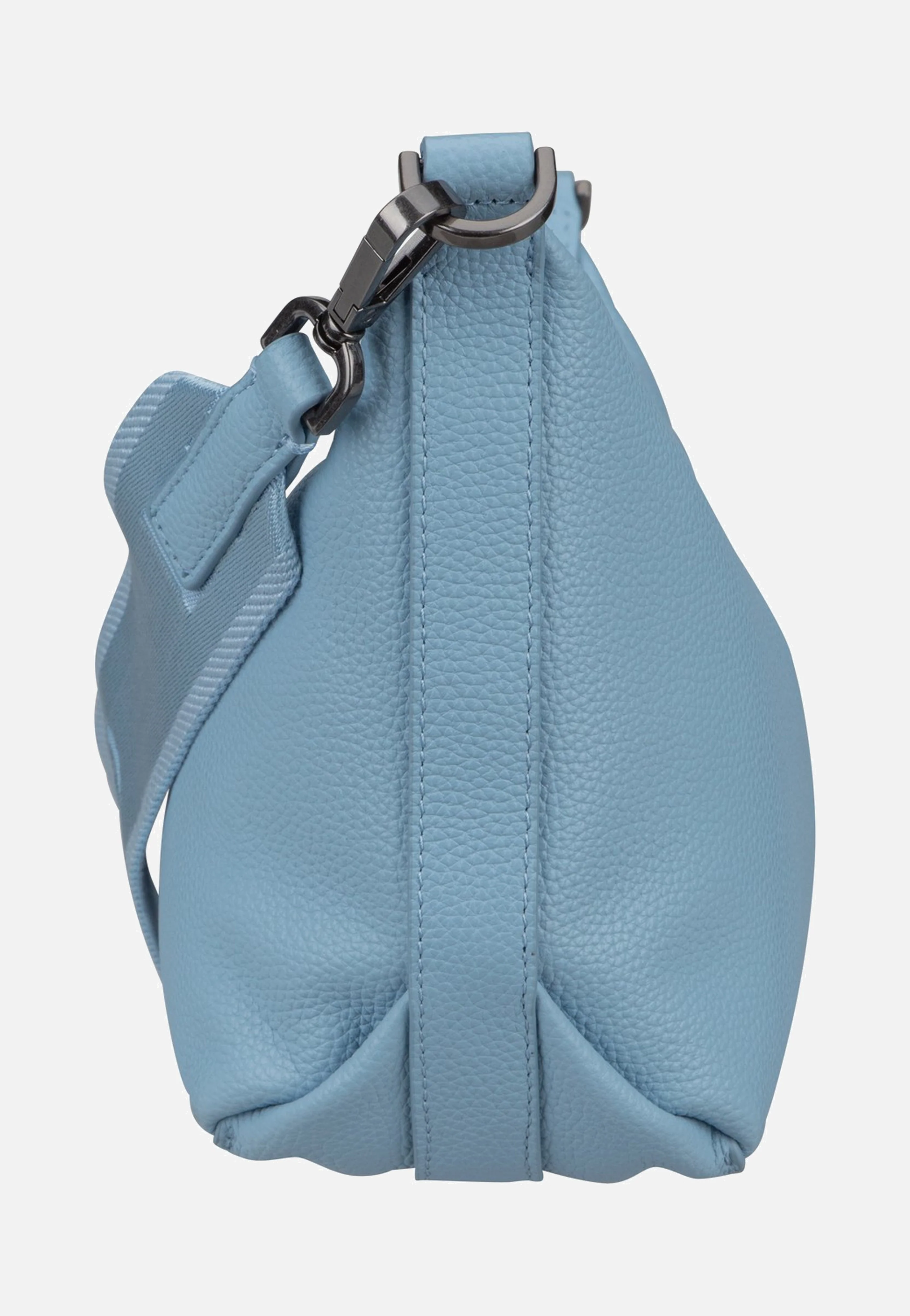 Paris Hobo S Small Pebble Blue Denim - Crossbody Bag - Image 4