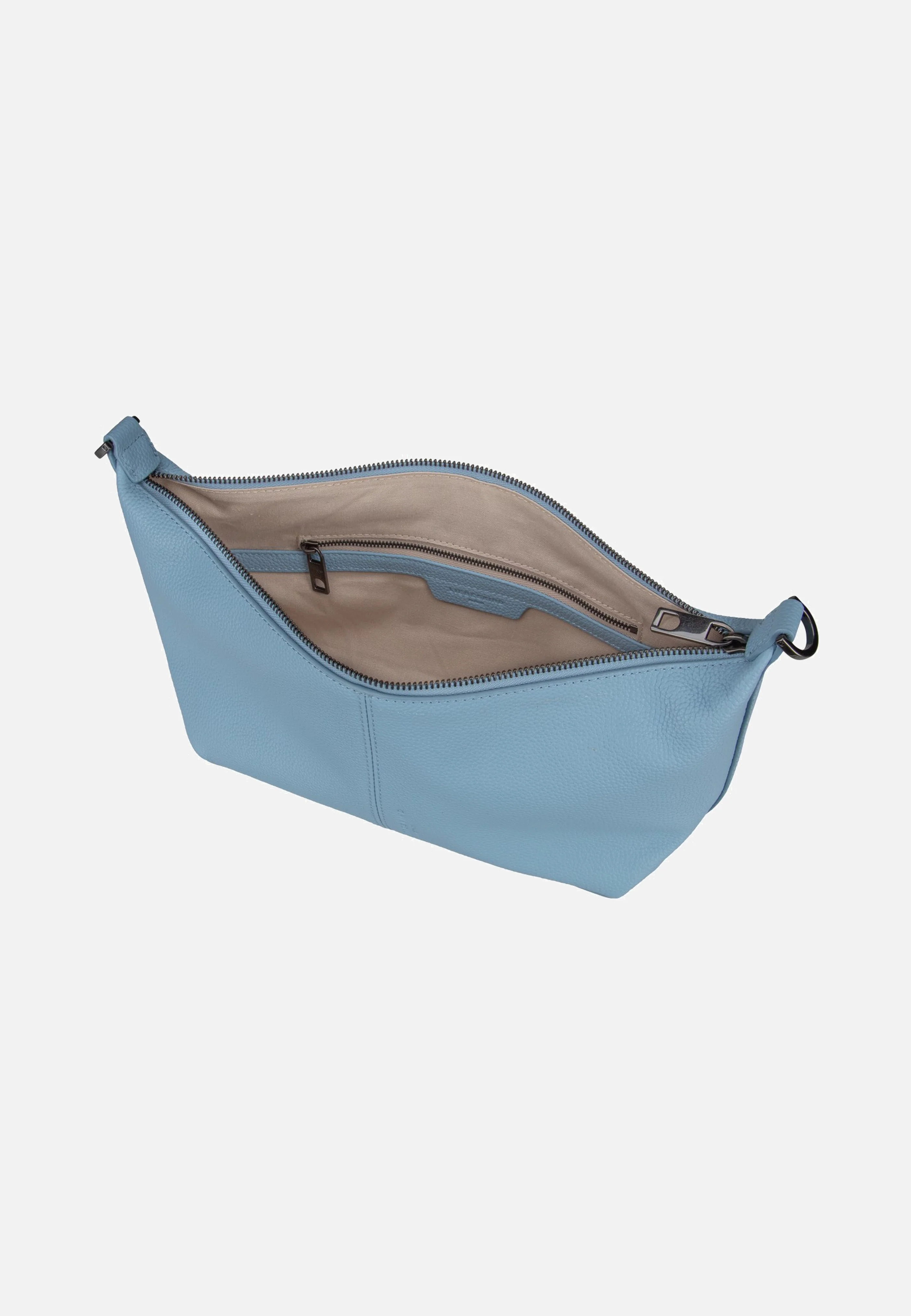 Paris Hobo S Small Pebble Blue Denim - Crossbody Bag - Image 5