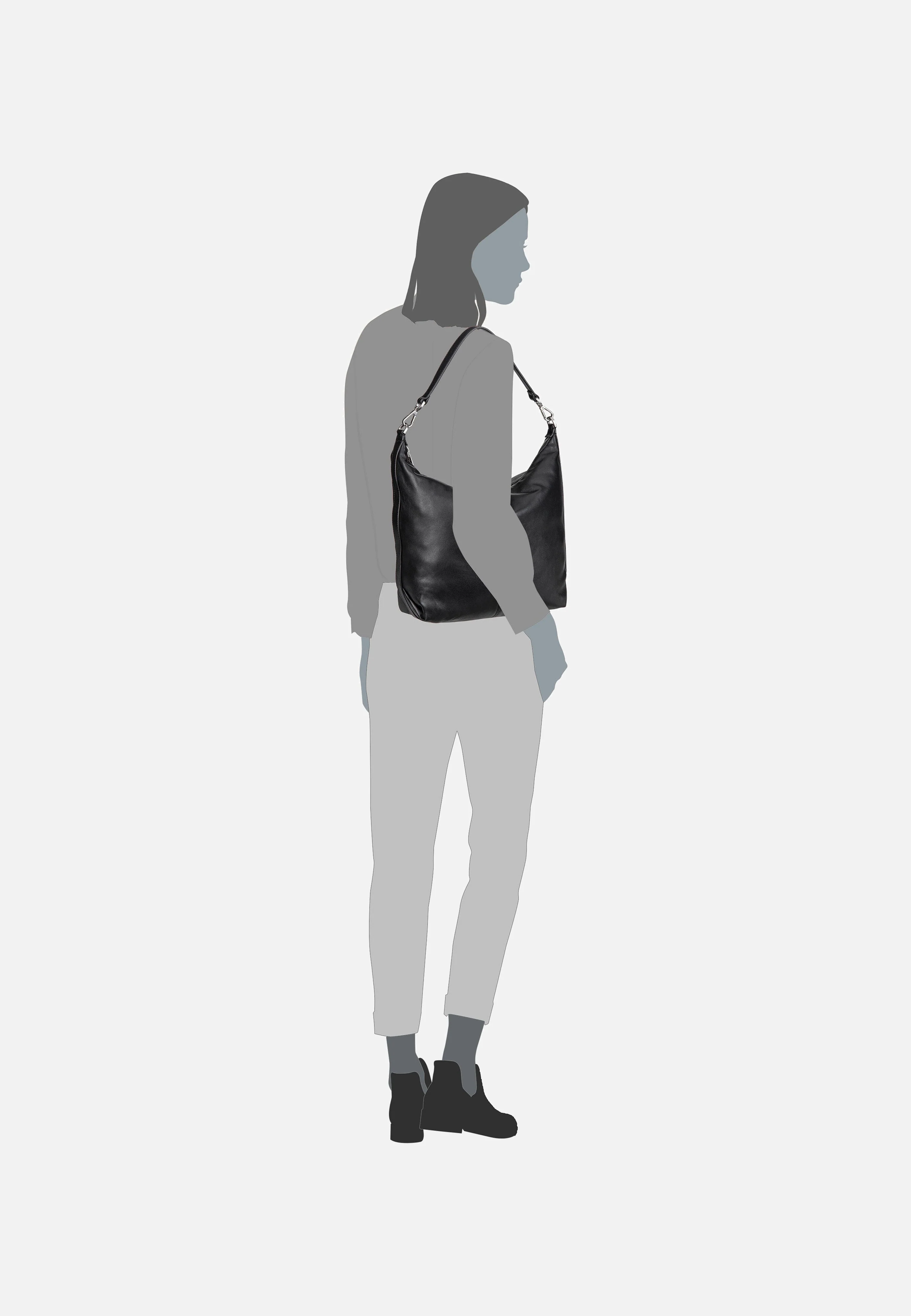 Paris M 2163674 Black - Hobo Bag - Image 6