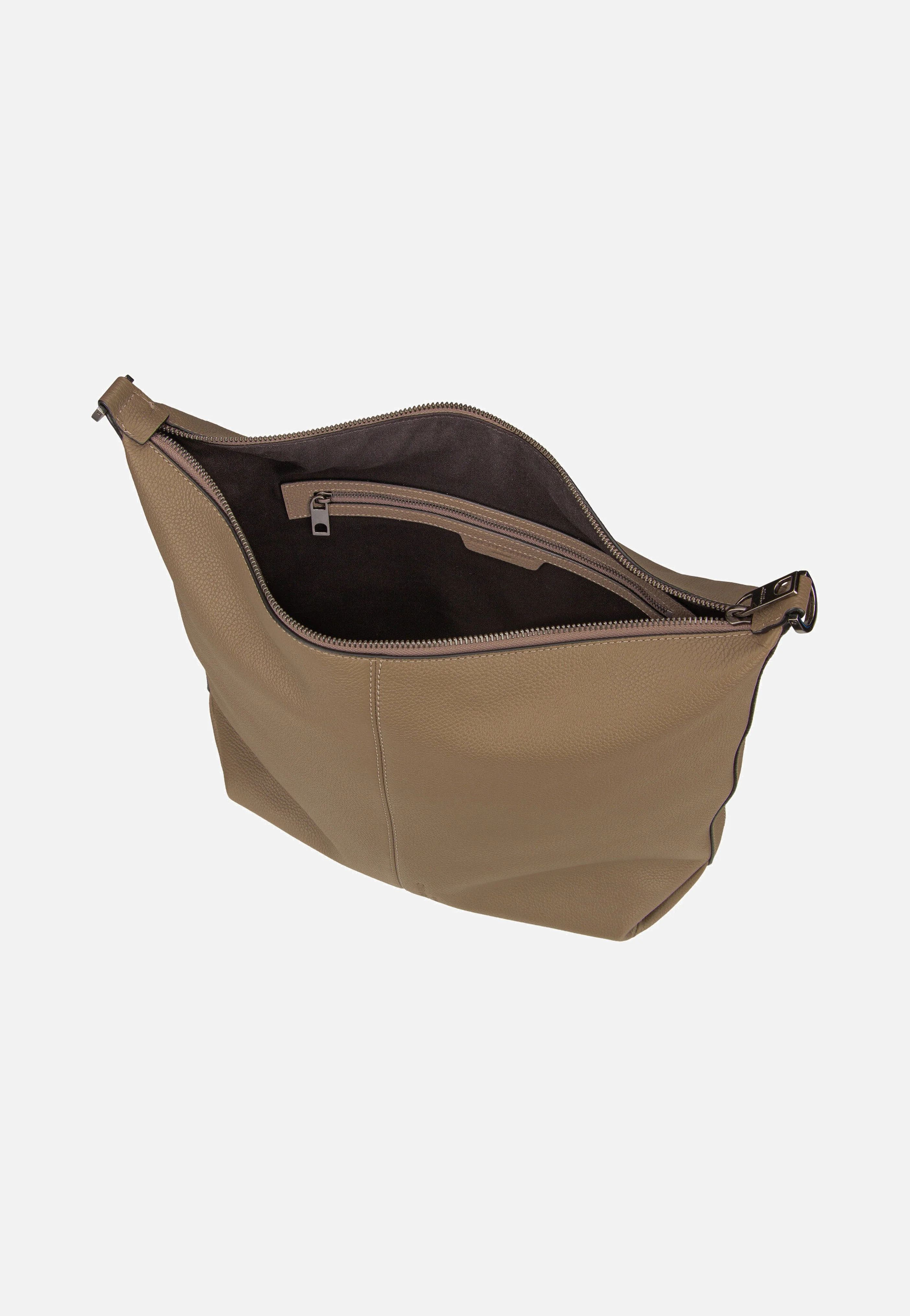 Paris M Pebble Neutral Gray - Hobo Bag - Image 4