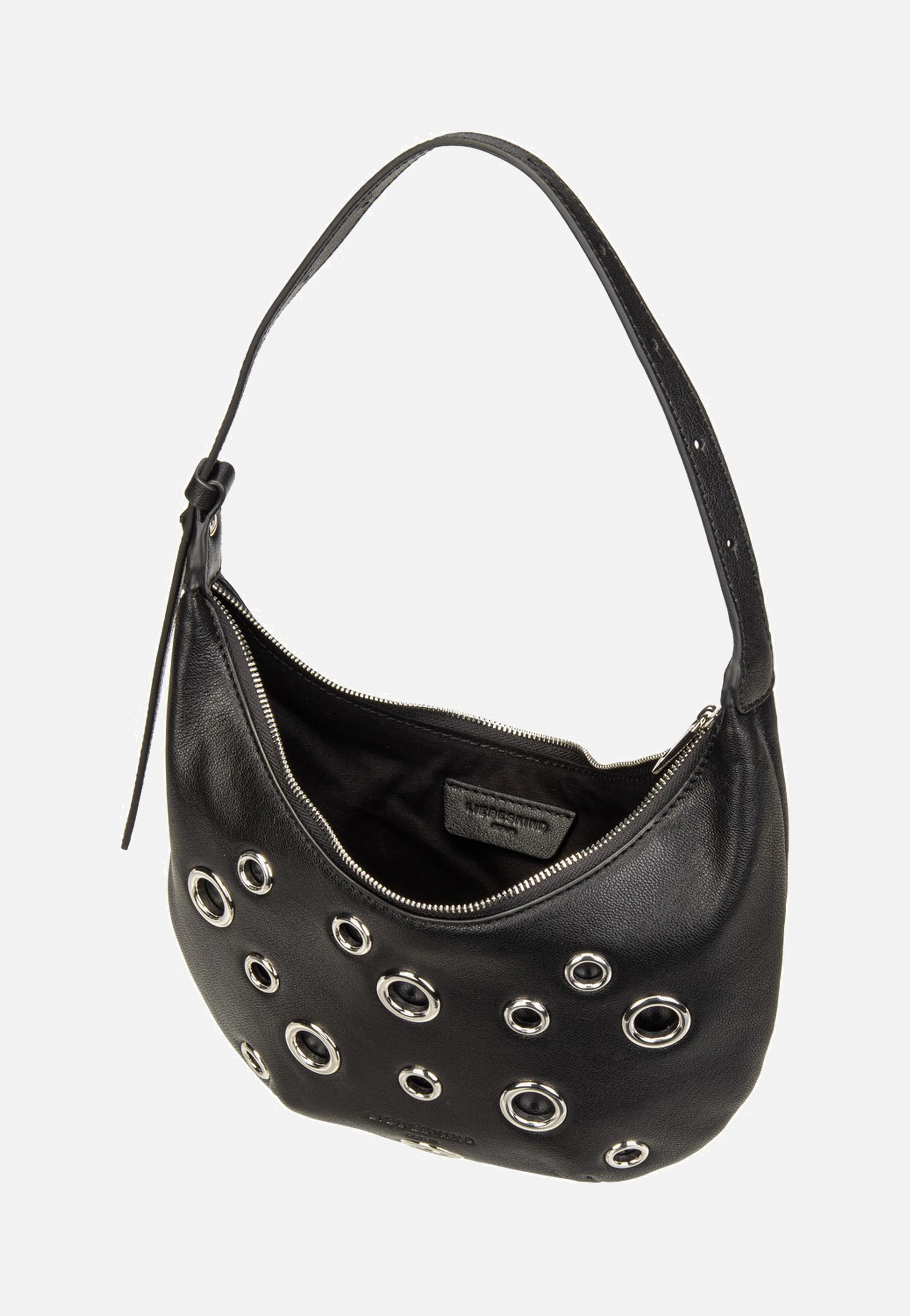 Ryker Eylets Hobo XS Vintage Goat Black - Hobo Bag - Image 5