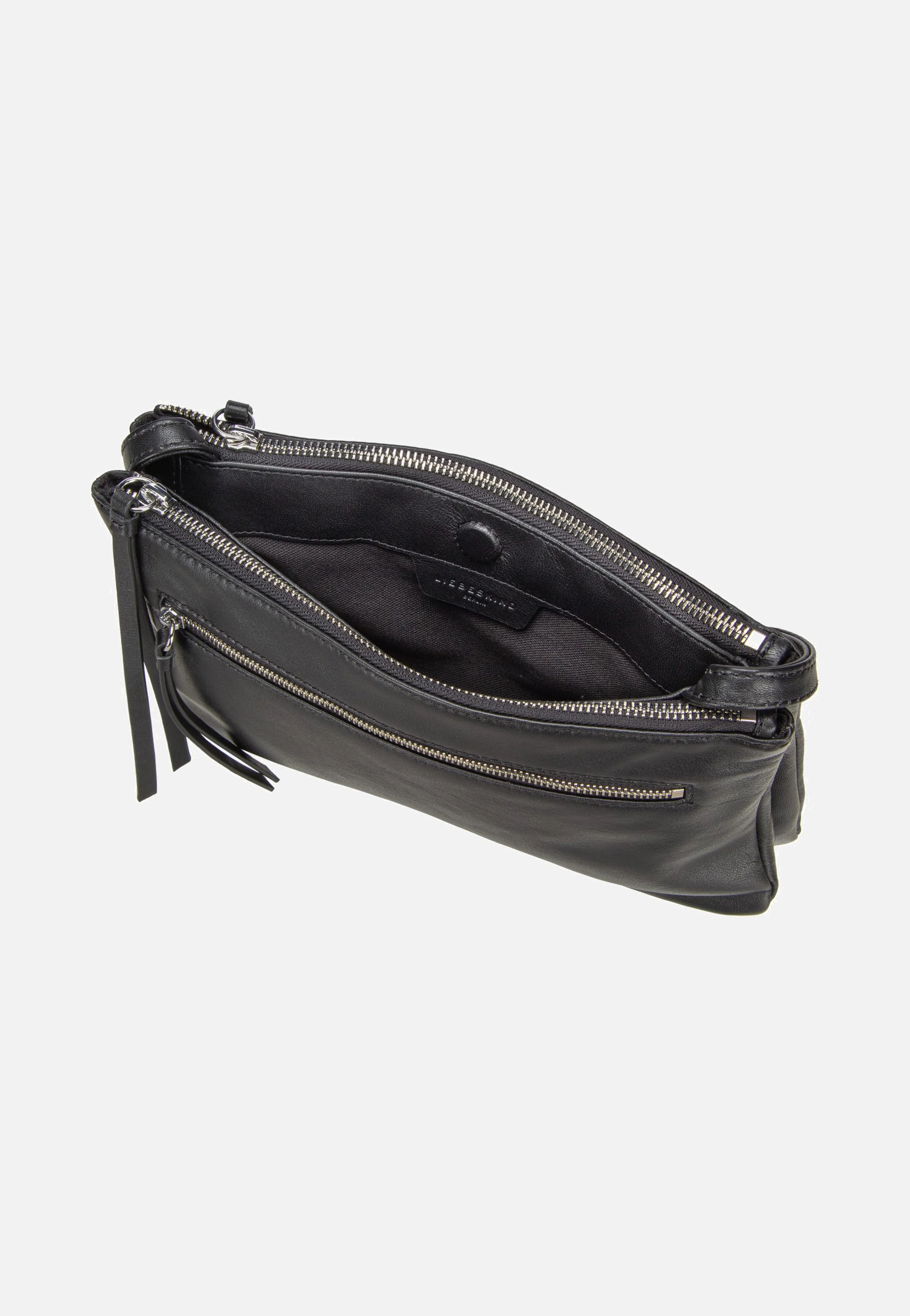Zena S Indian Sheep Double Black - Crossbody Bag - Image 6