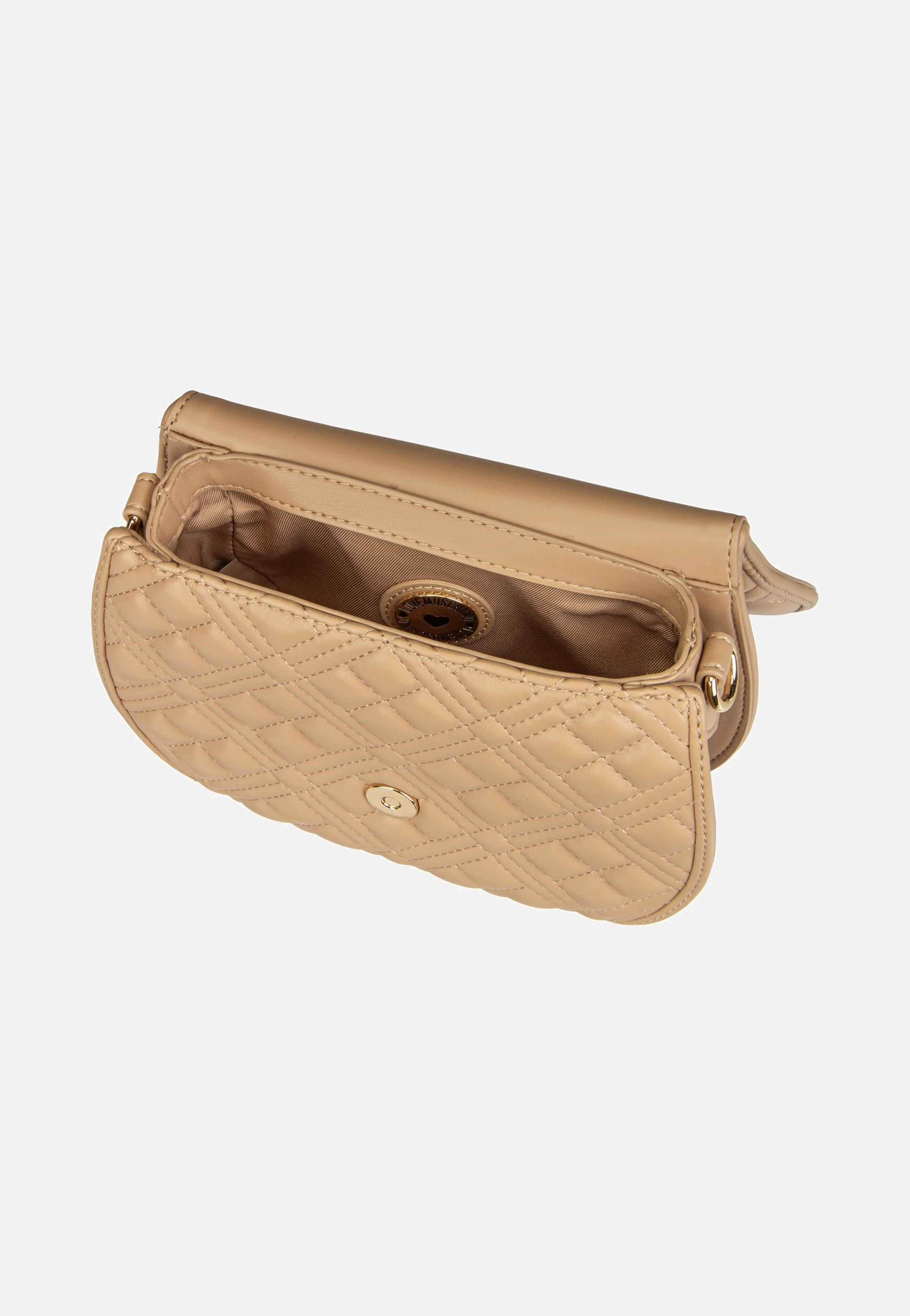 Quilted Bag 4112 Beige - Crossbody Bag - Image 5