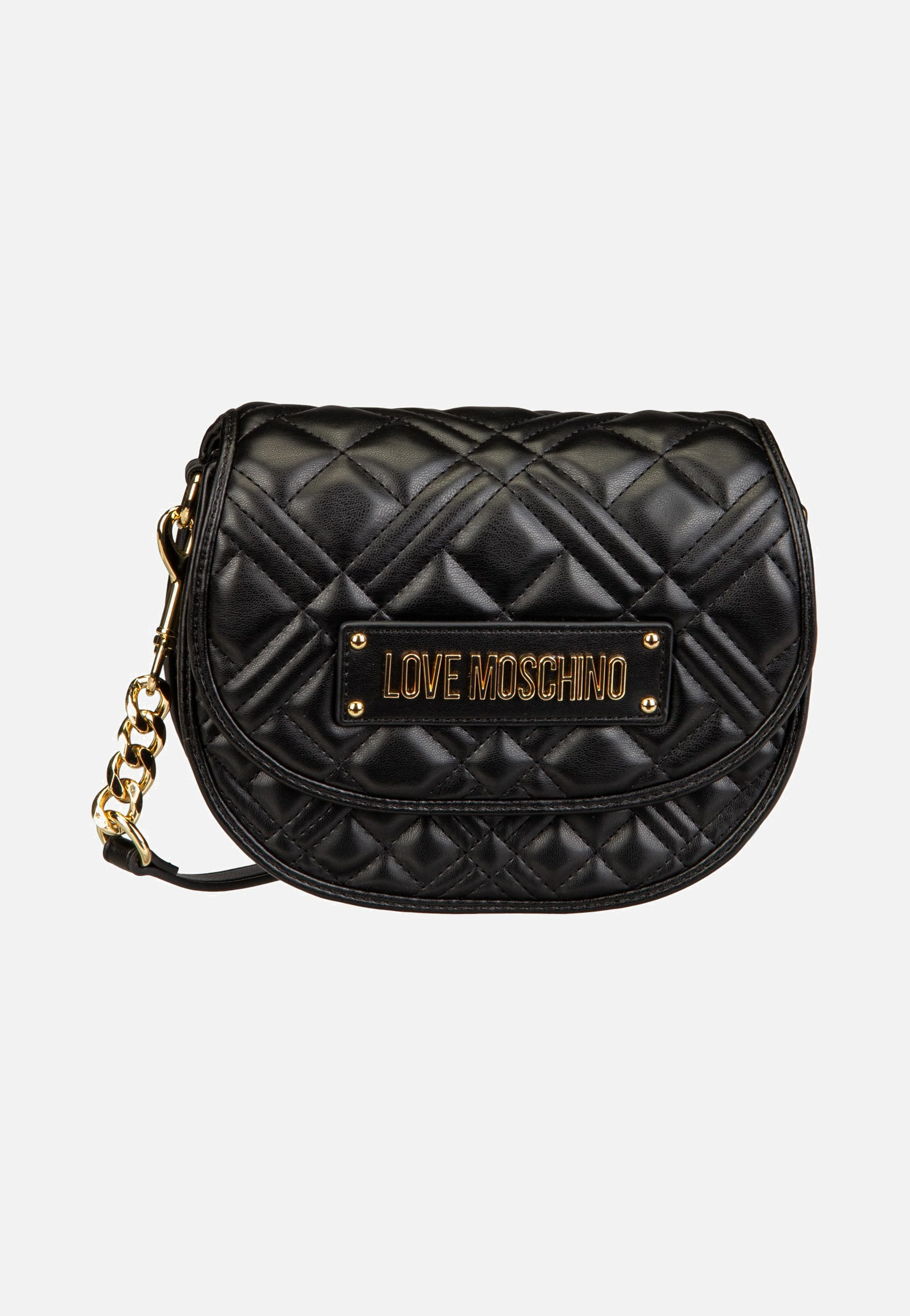 Quilted Bag 4112 Black/Gold - Crossbody Bag - Image 2