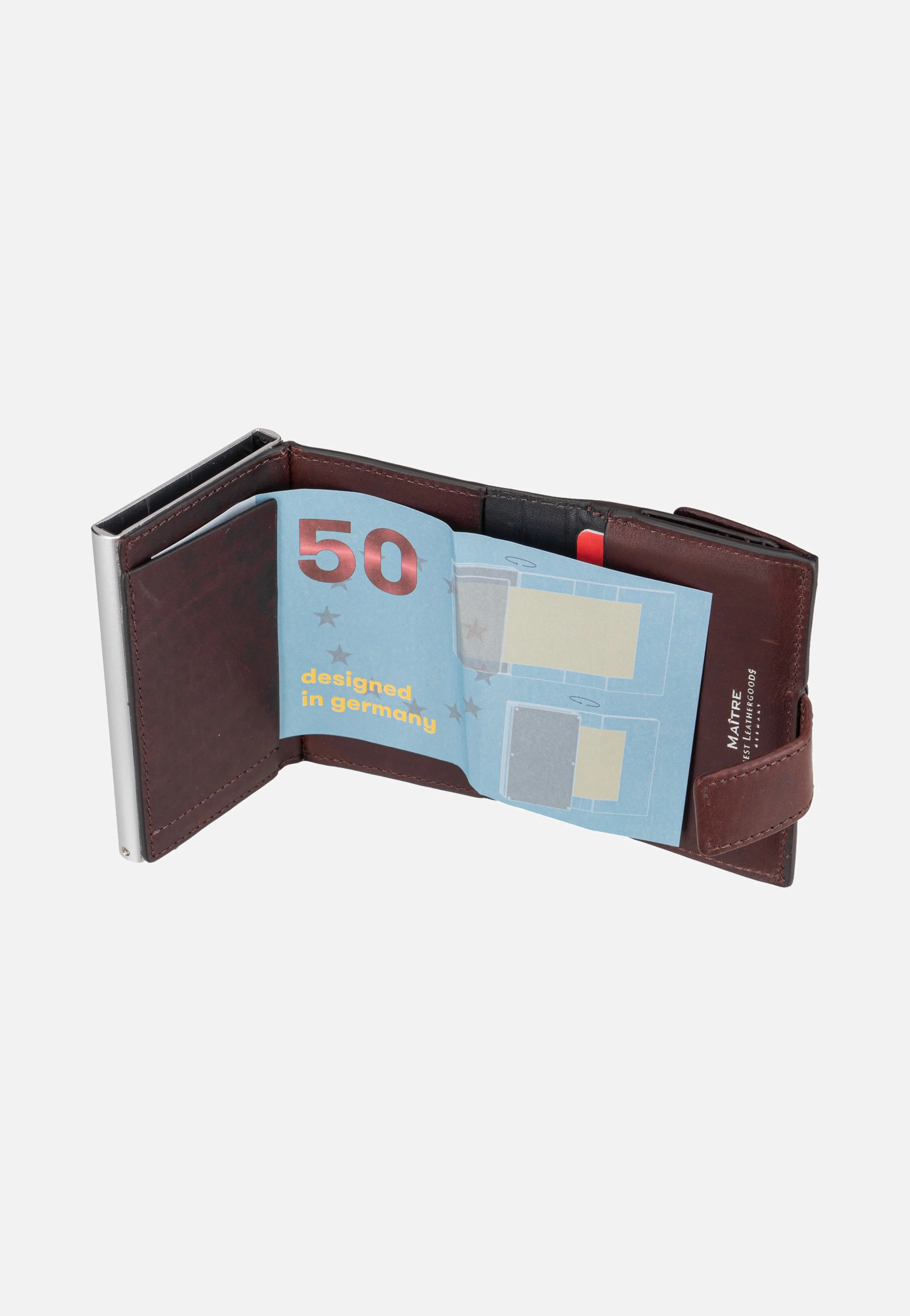Birkheim C-Three E-Cage SV8 Darkbrown - Portemonnaie - Image 5