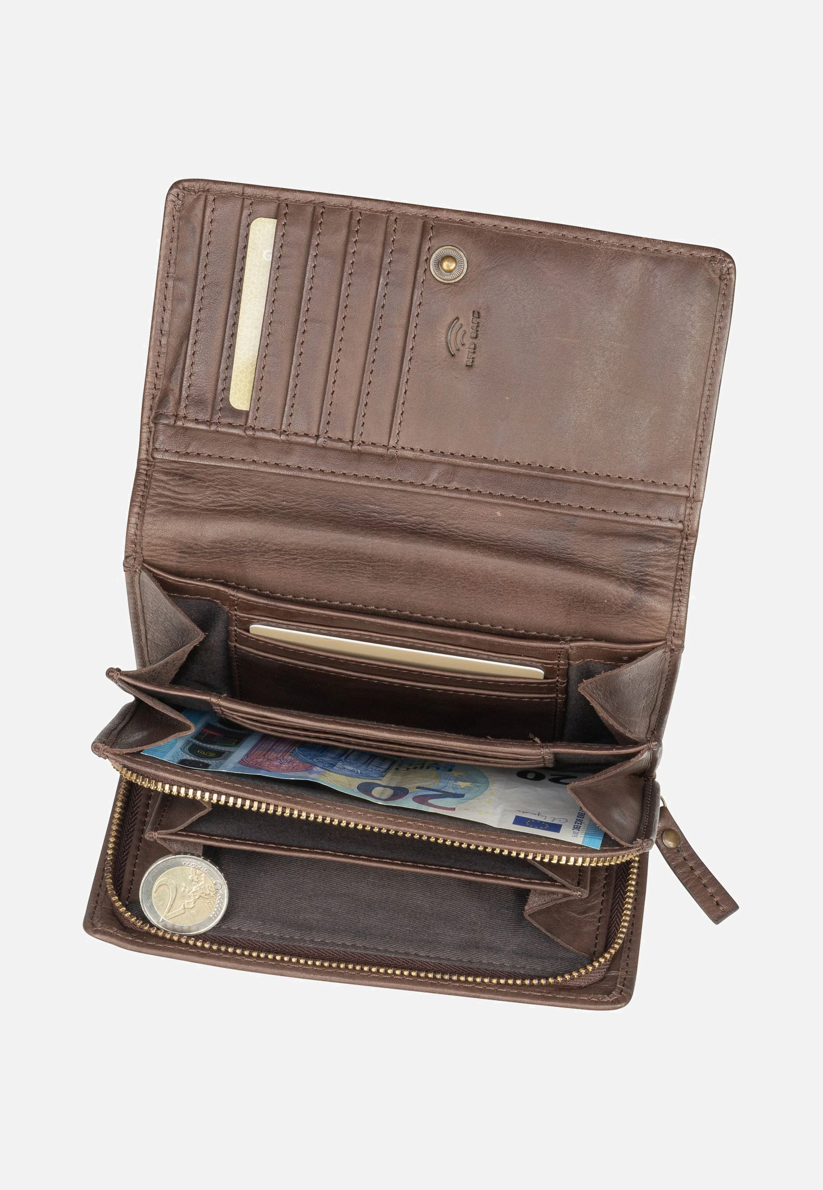 Steinbach Dilara LH11F Dark Brown - Portemonnaie - Image 3