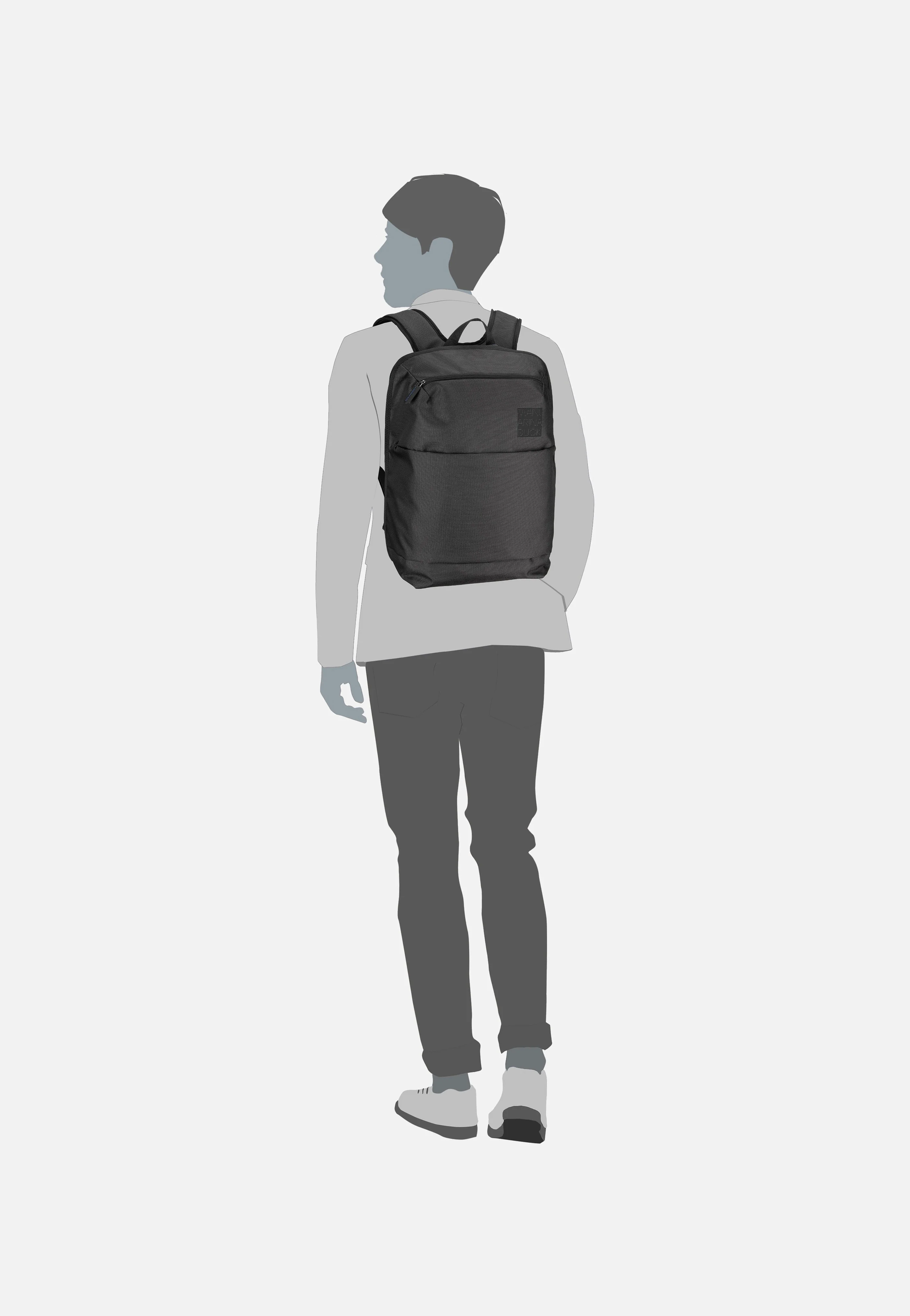 District KPT11 Black Ink - Rucksack - Image 8