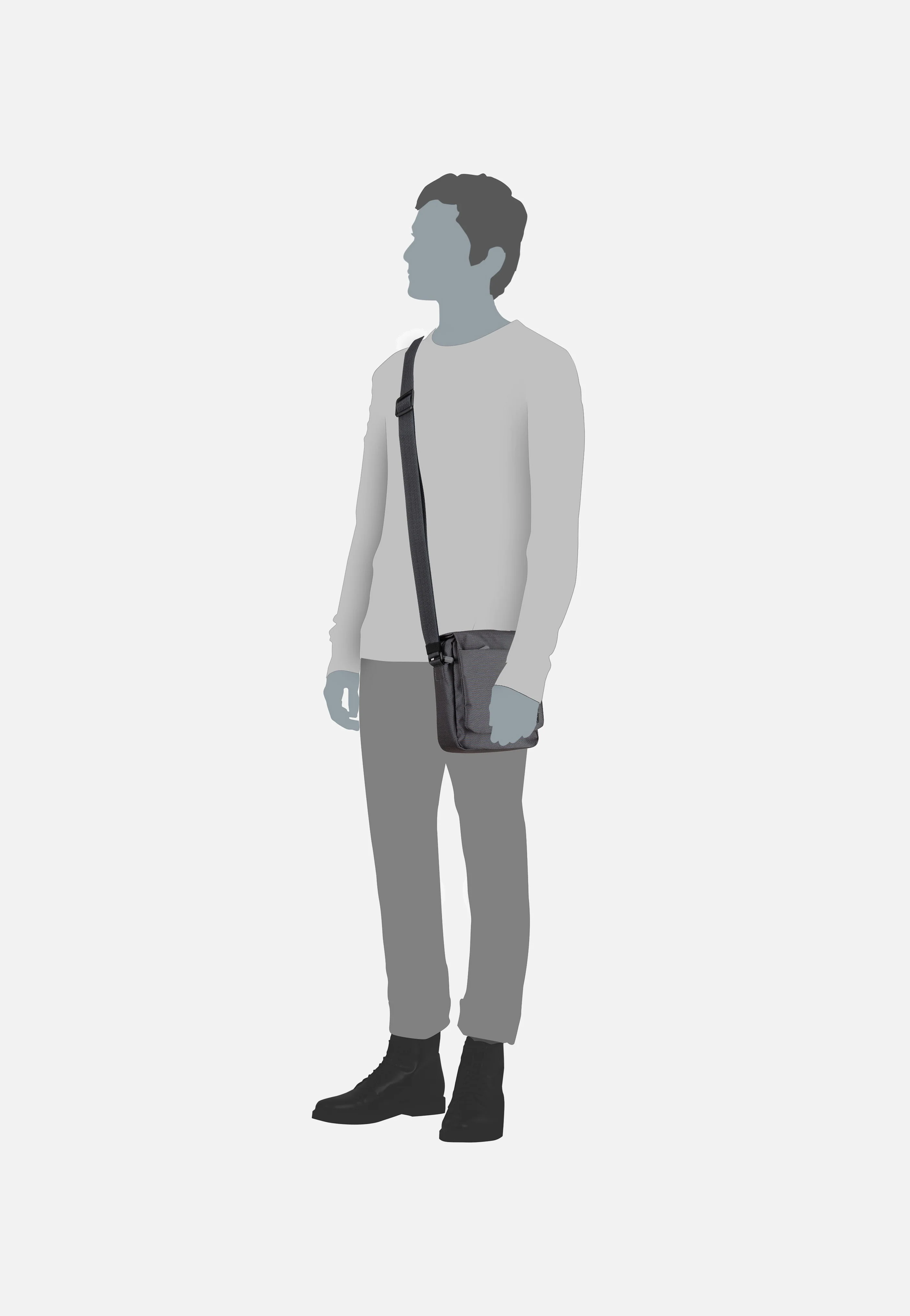 District Medium KPT04 Steel - Crossbody Bag - Image 6