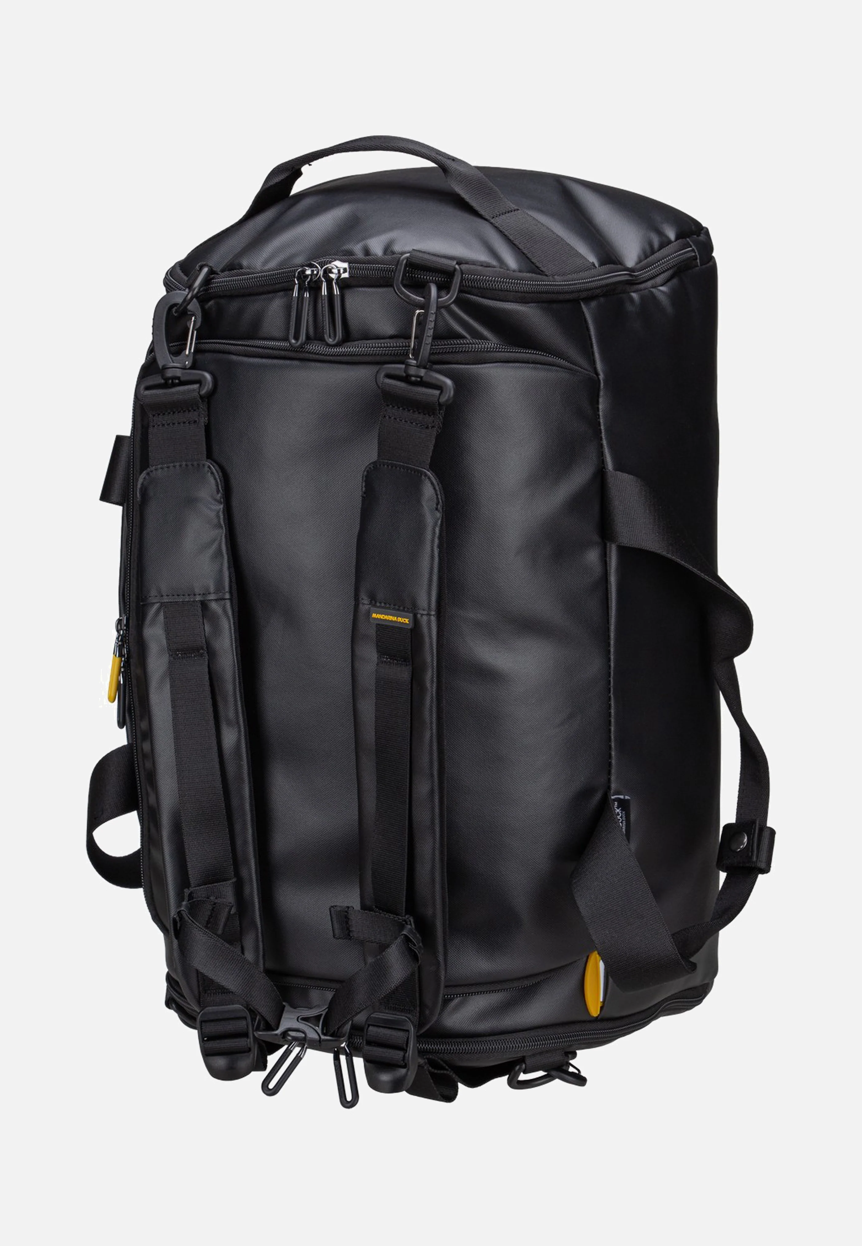 Eco Coated Duffle Black - Dufflebag - Image 2