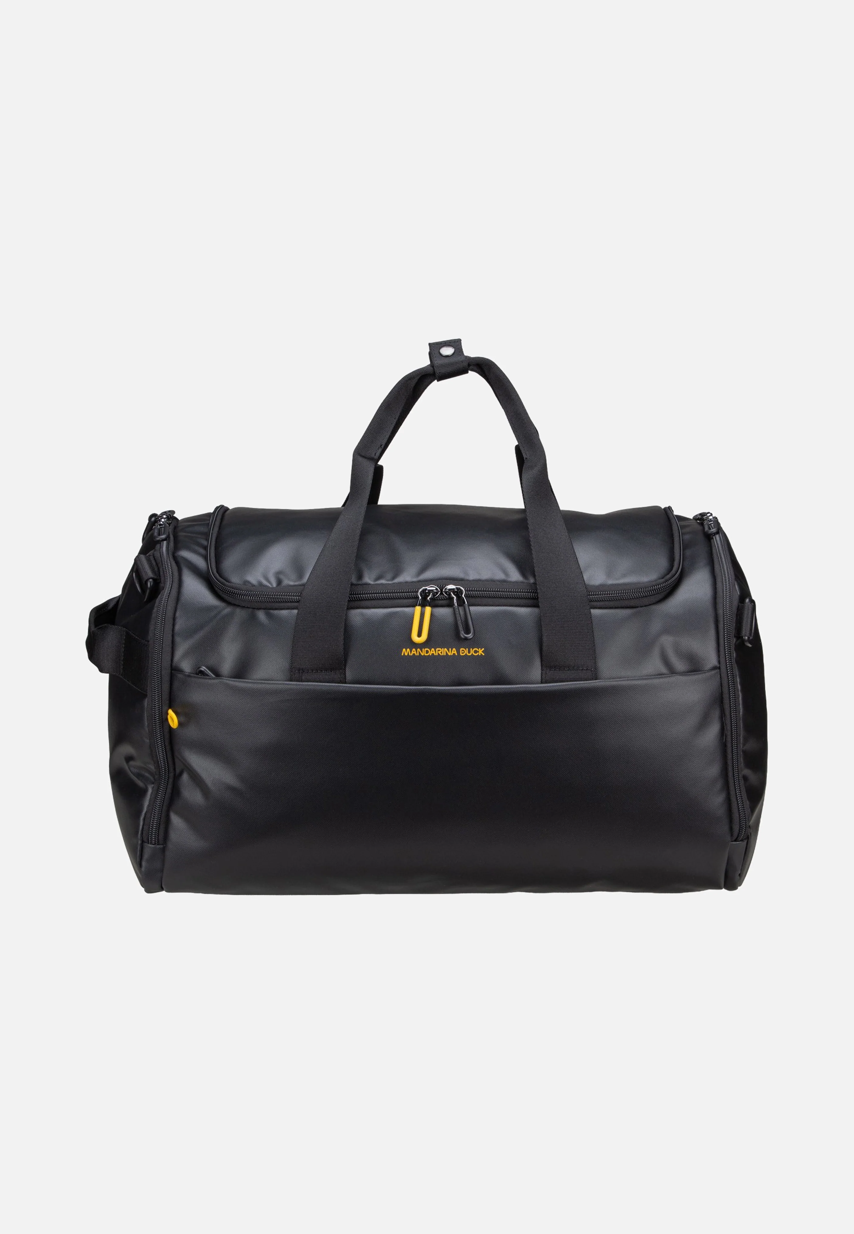 Eco Coated Duffle Black - Dufflebag - Image 3