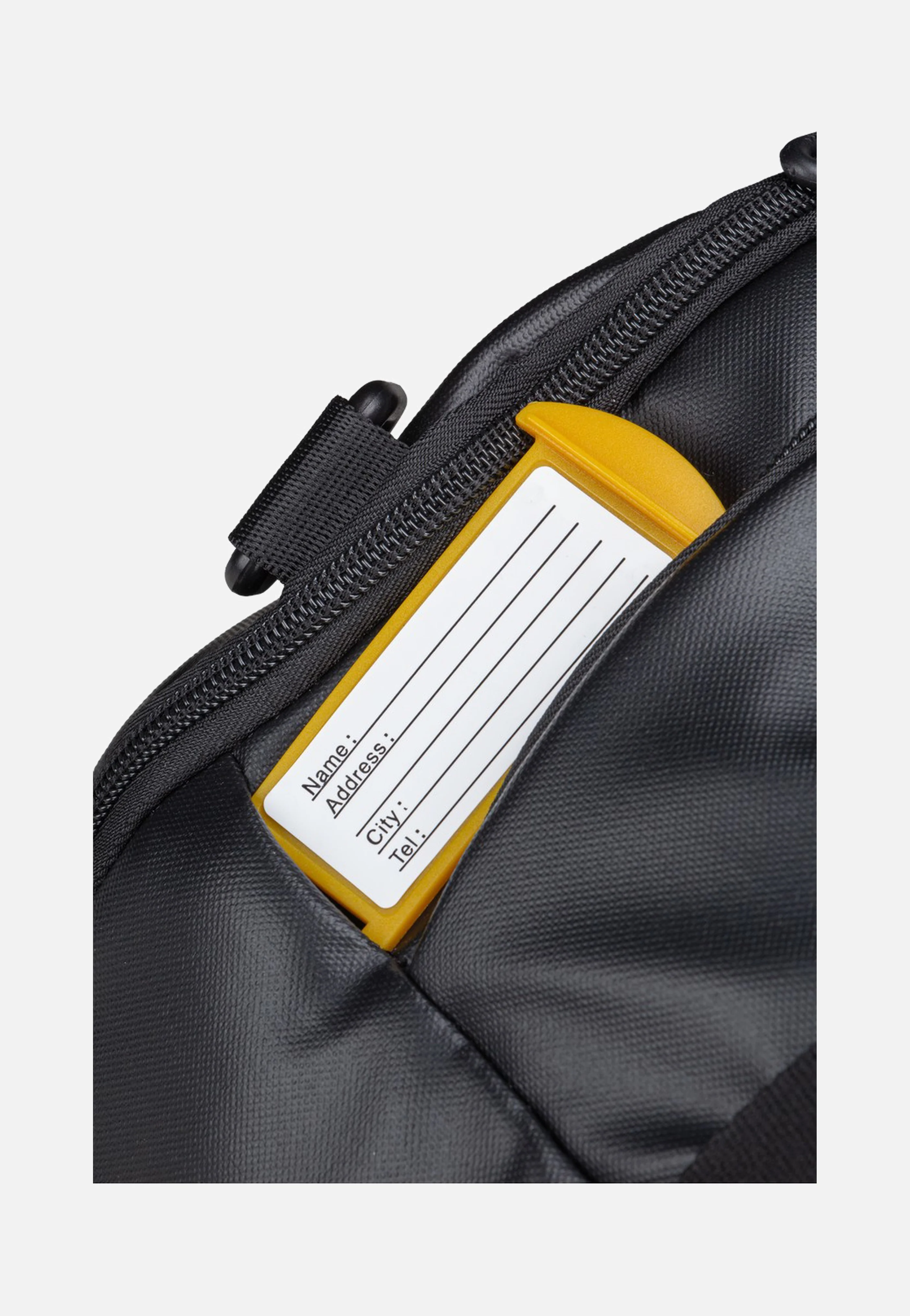 Eco Coated Duffle Black - Dufflebag - Image 6