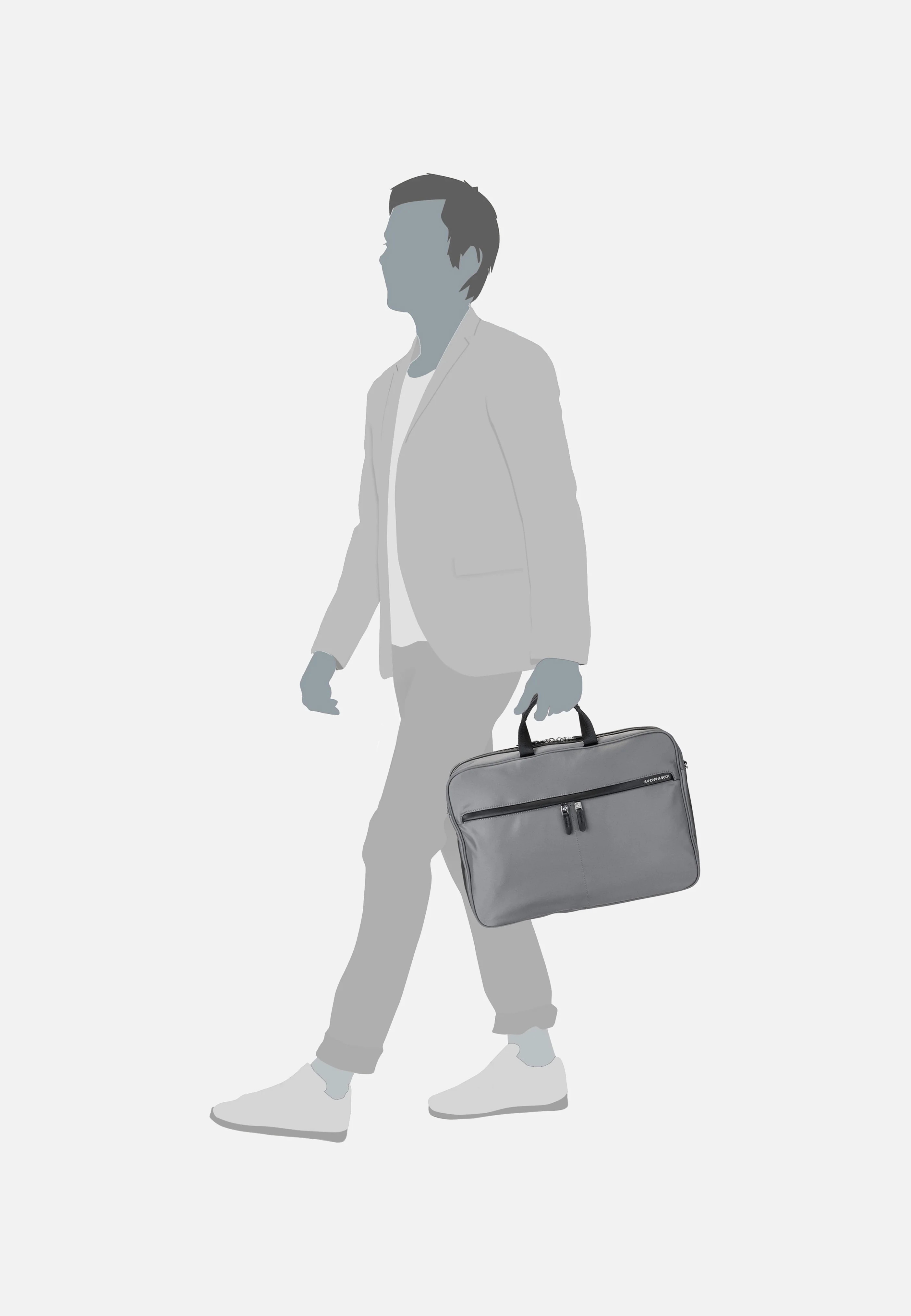 Hunter Urban Briefcase HWC02 Smoked Pearl - Aktentasche - Image 7