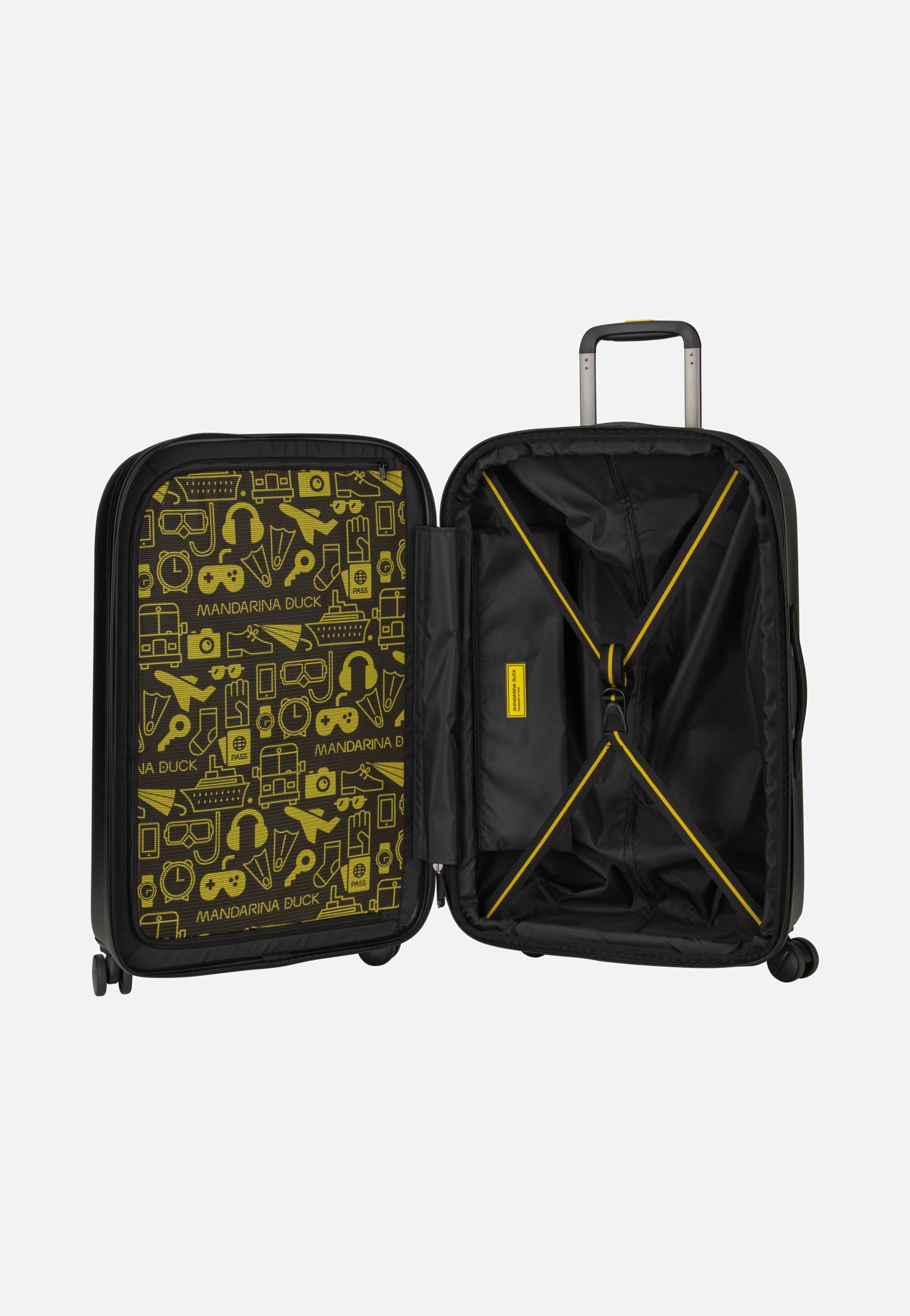 Logoduck + Trolley Medium Exp Black - Koffer - Image 6