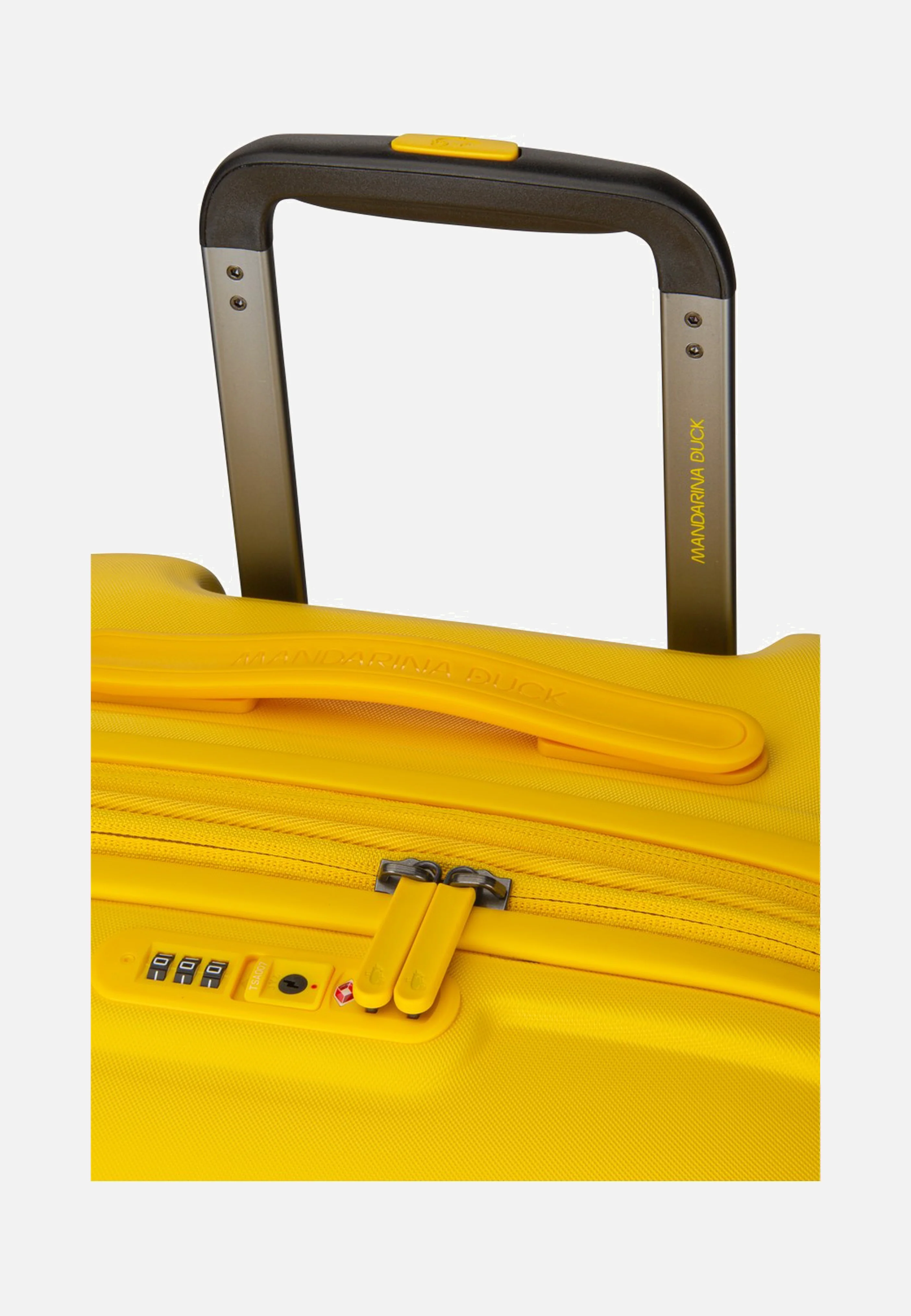 Logoduck + Trolley Medium Exp Duck Yellow - Koffer - Image 5