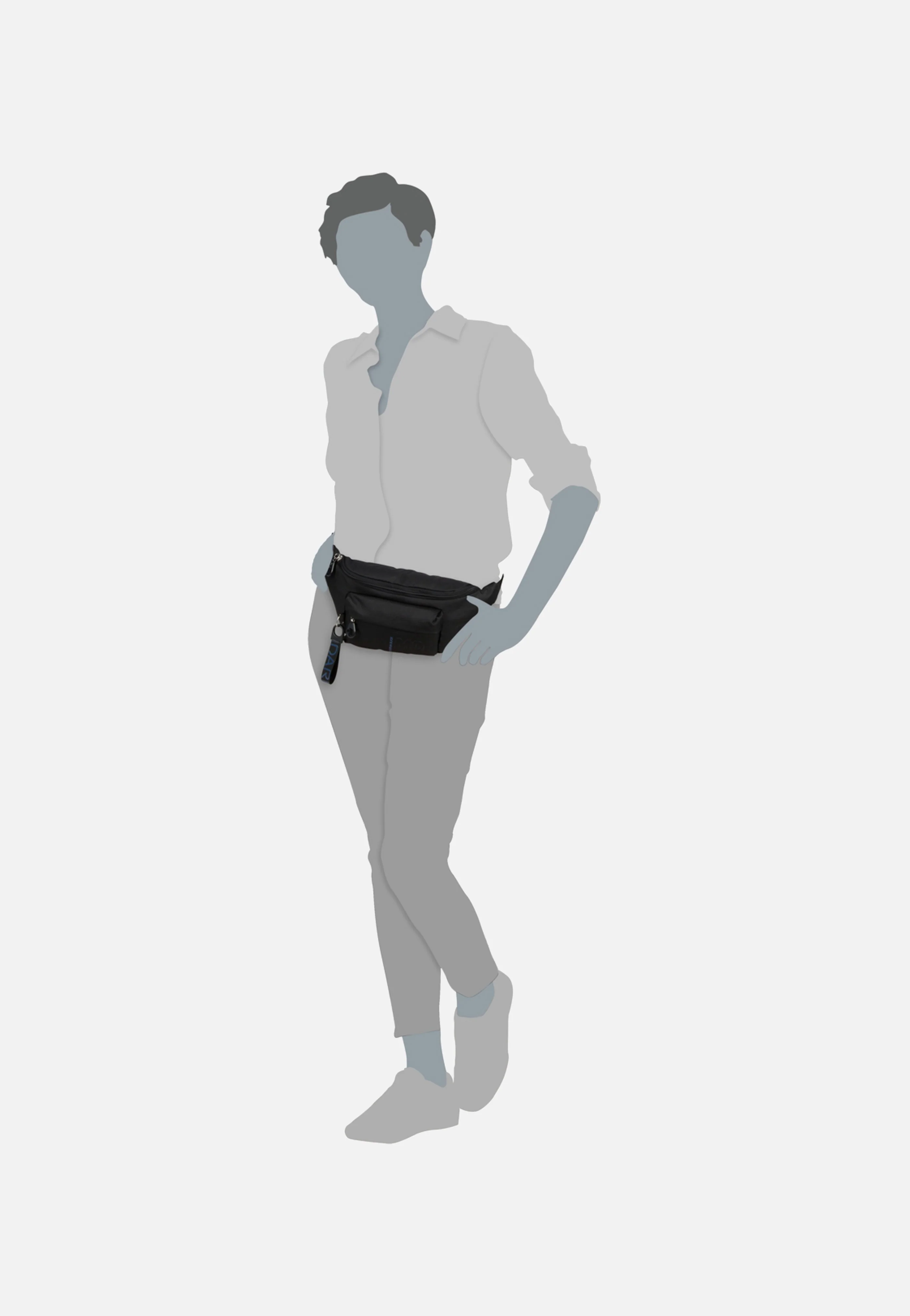 MD20 QMMM1 Black - Bauchtasche - Image 6