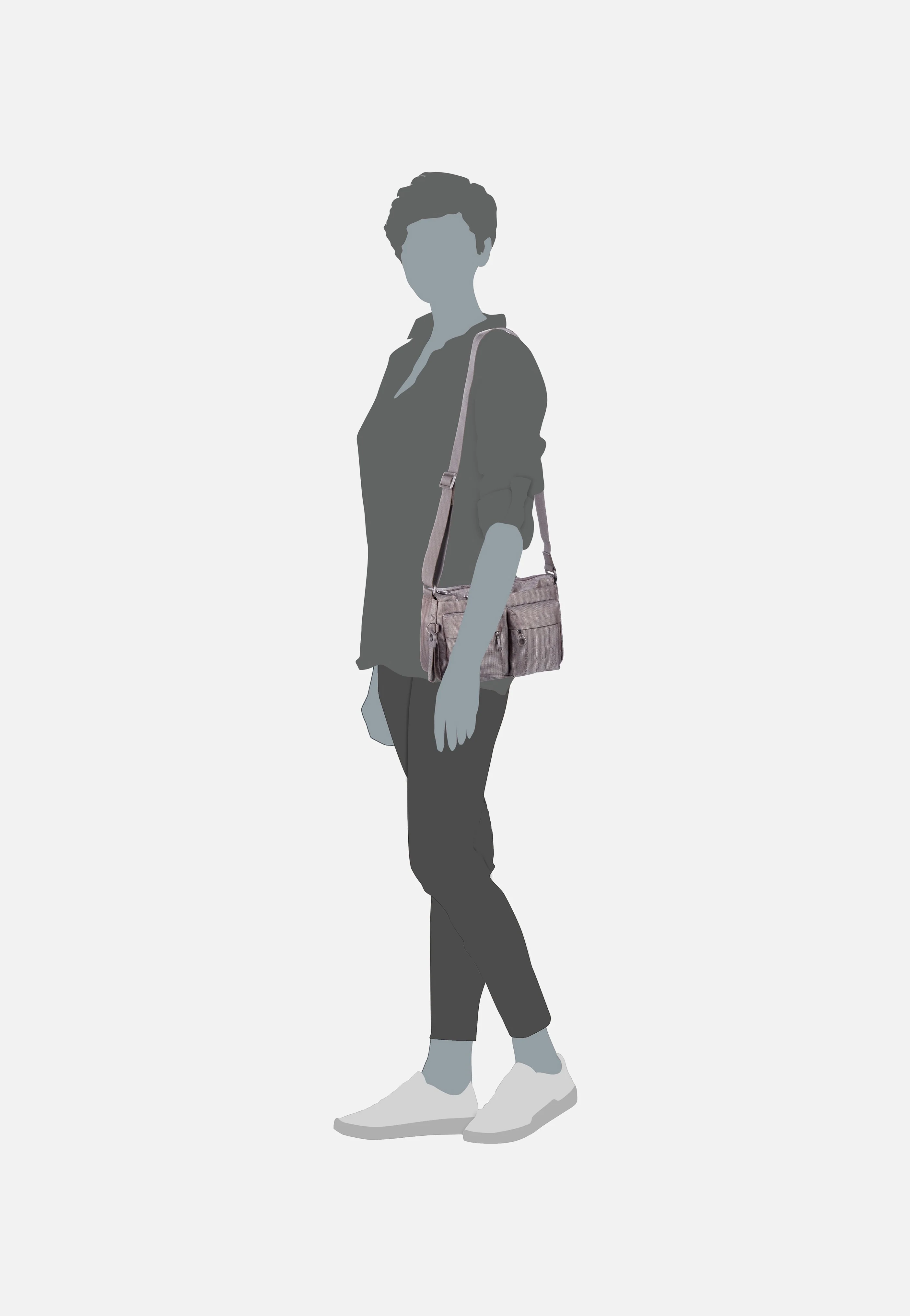 MD20 QMTX5 Taupe - Crossbody Bag - Image 7