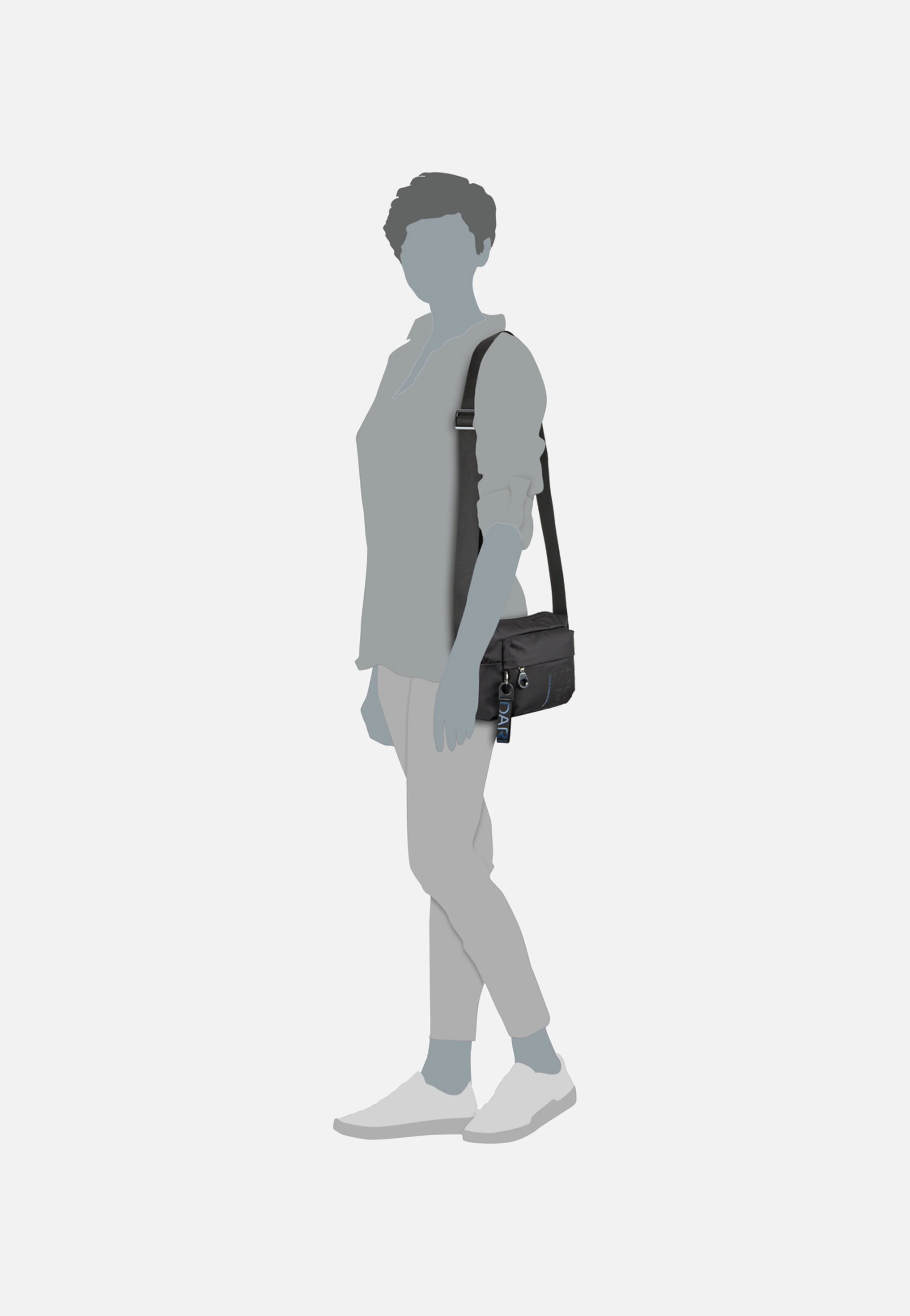 MD20 Small QMTT7 Black - Crossbody Bag - Image 6