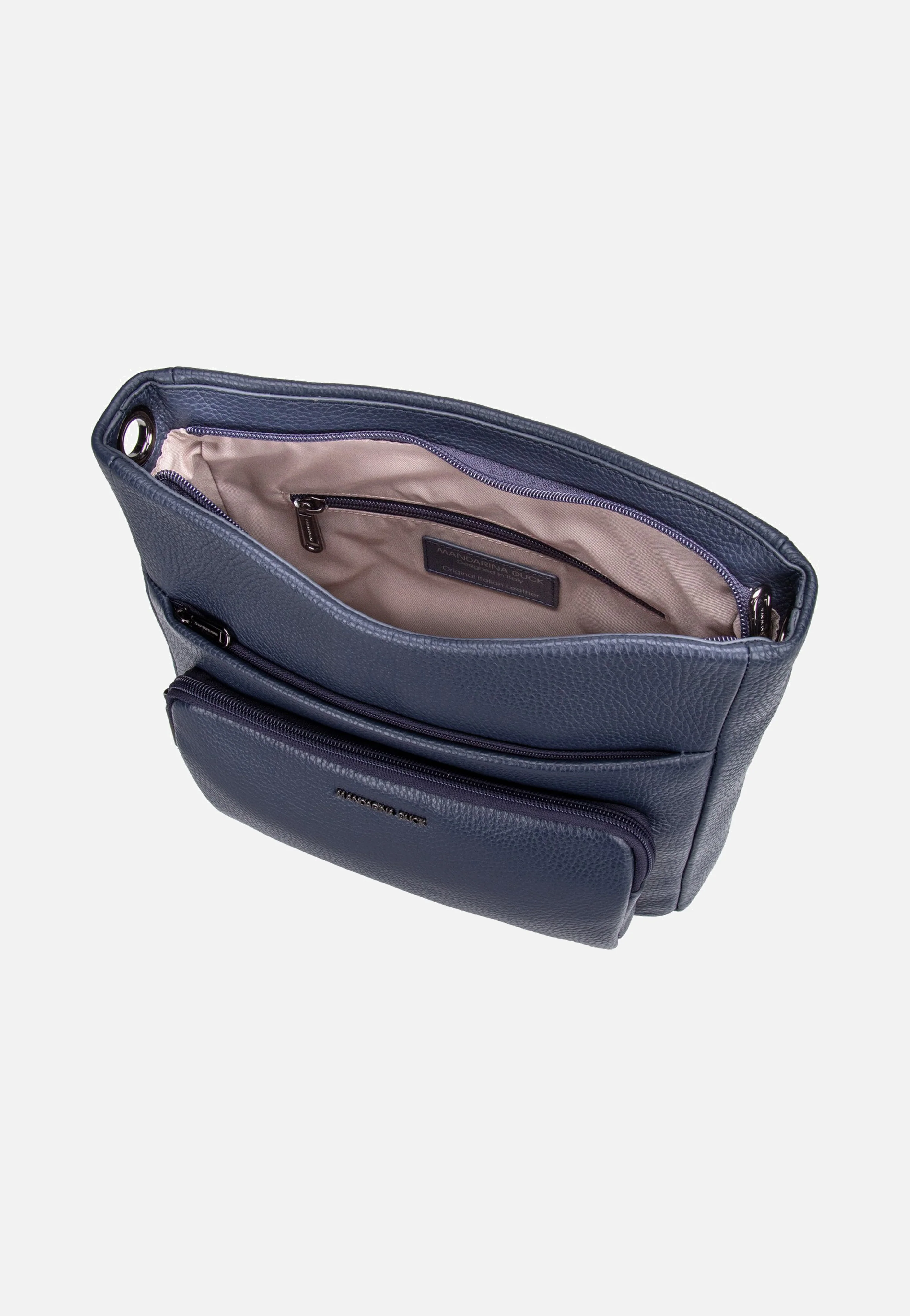 Mellow Leather FZT10 Dress Blue - Crossbody Bag - Image 5