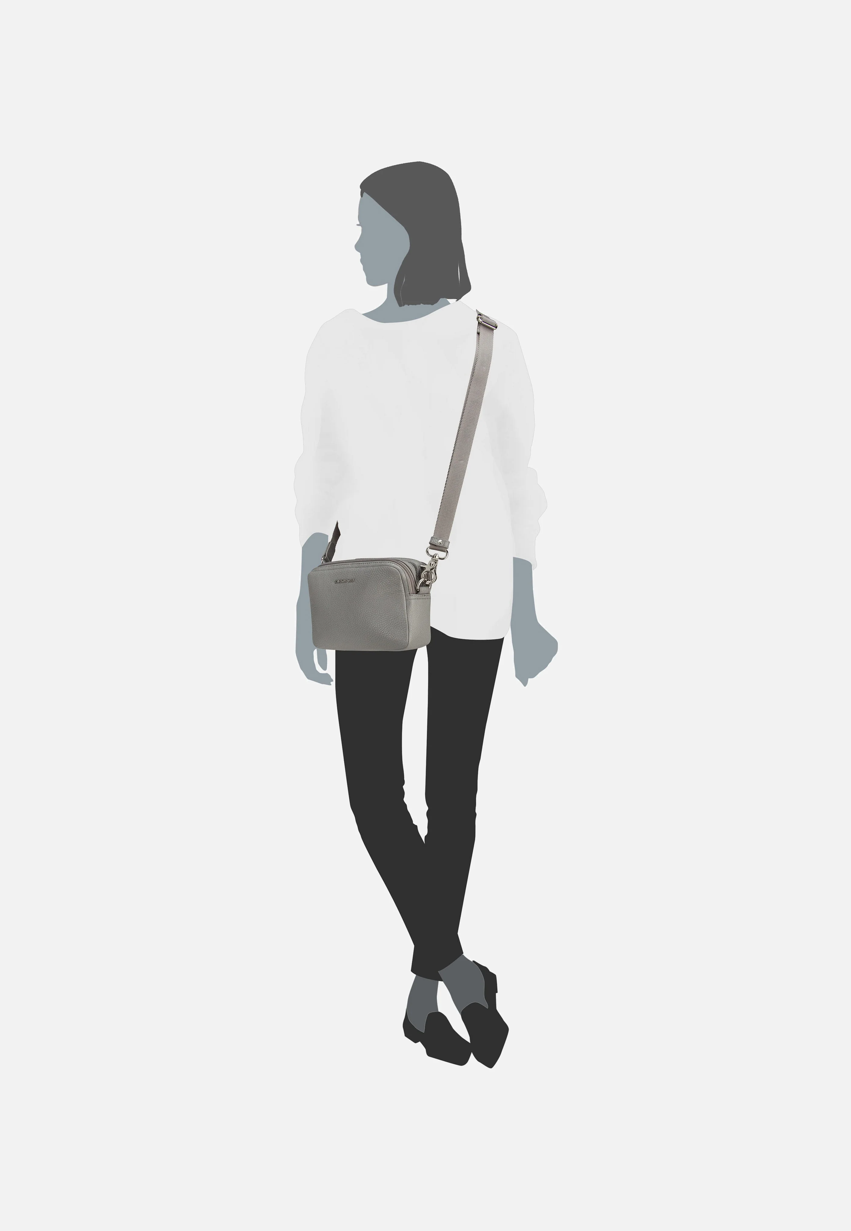 Mellow Leather FZT13 December Sky - Crossbody Bag - Image 7
