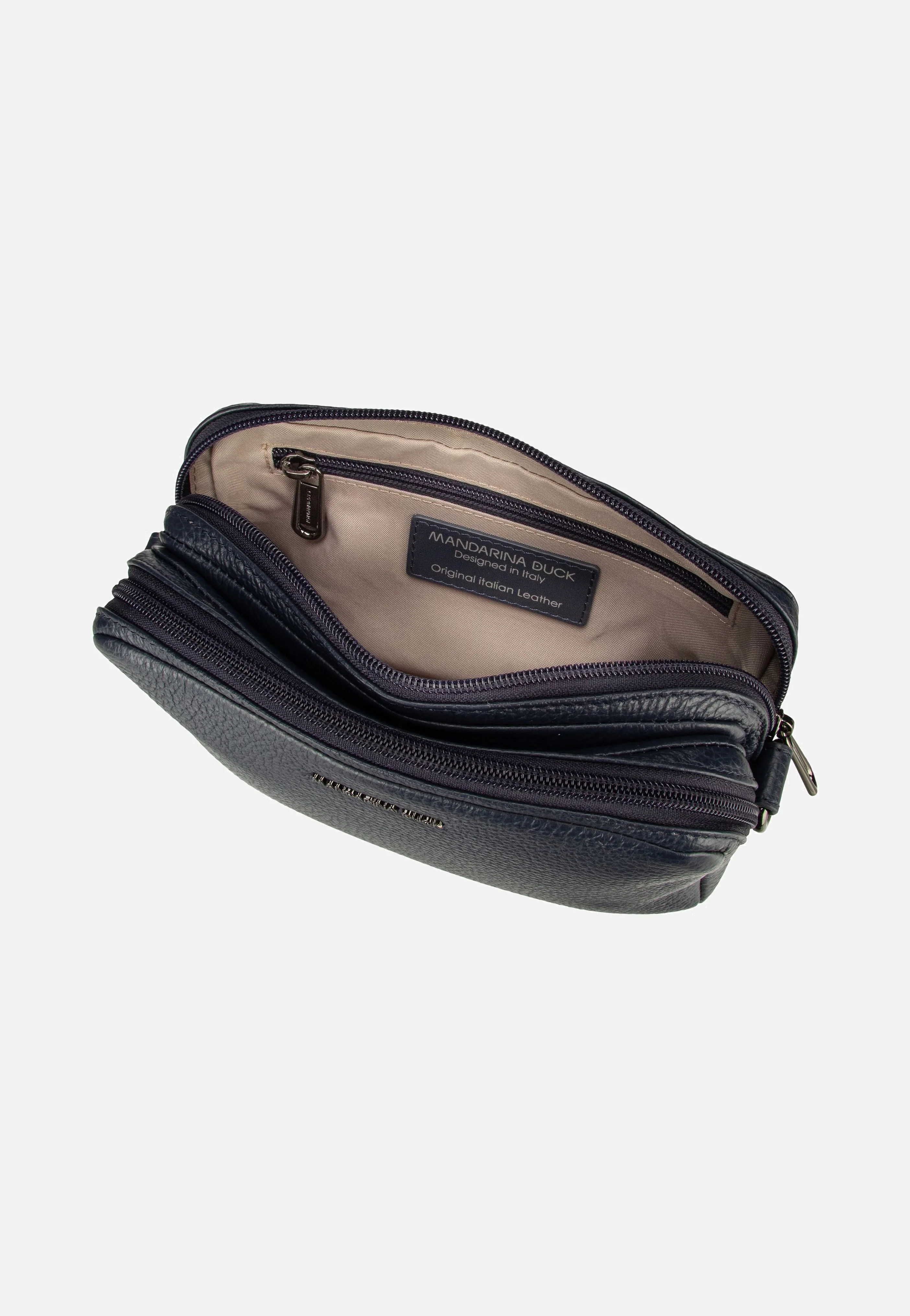 Mellow Leather FZT13 Dress Blue - Crossbody Bag - Image 4