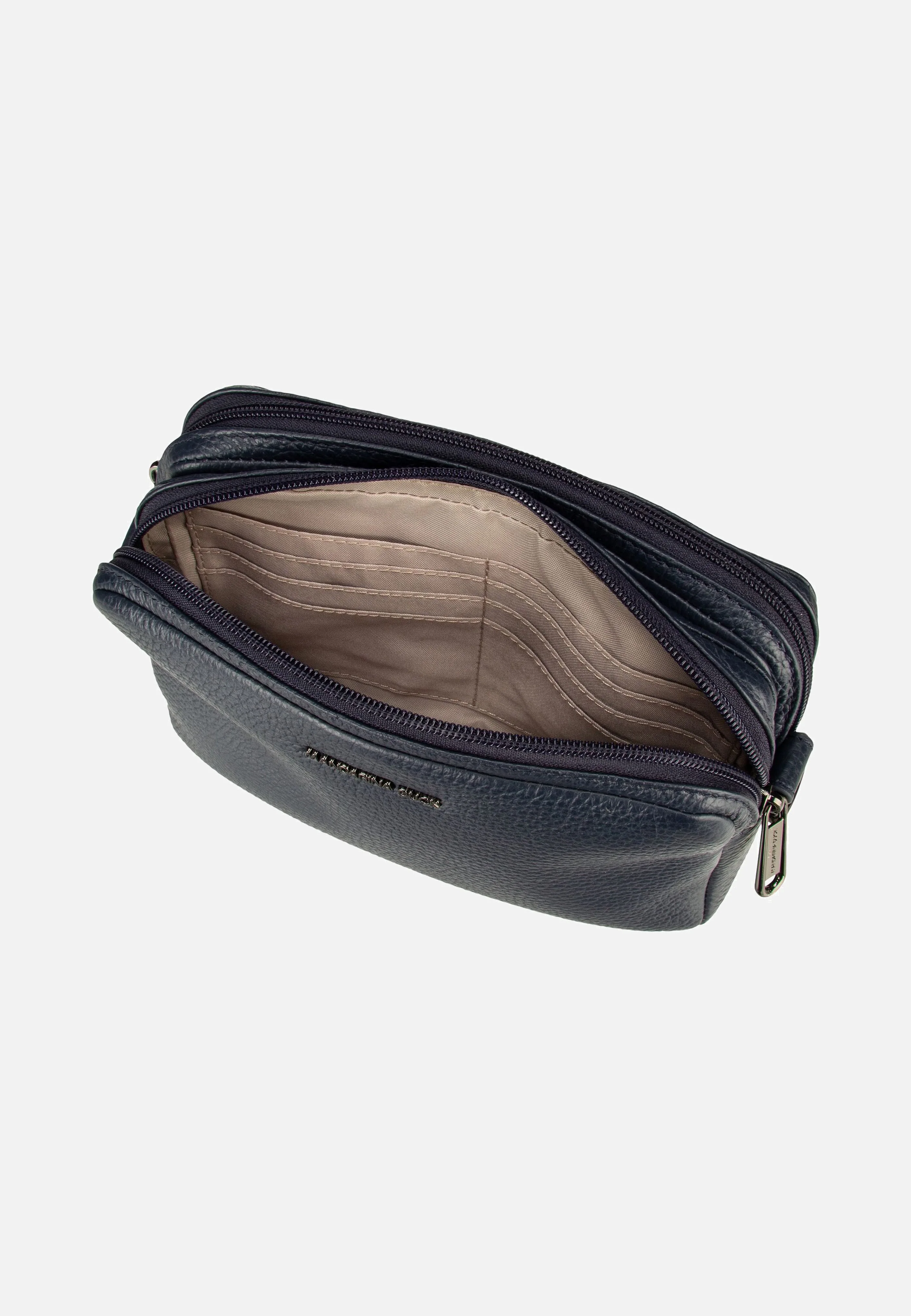 Mellow Leather FZT13 Dress Blue - Crossbody Bag - Image 5