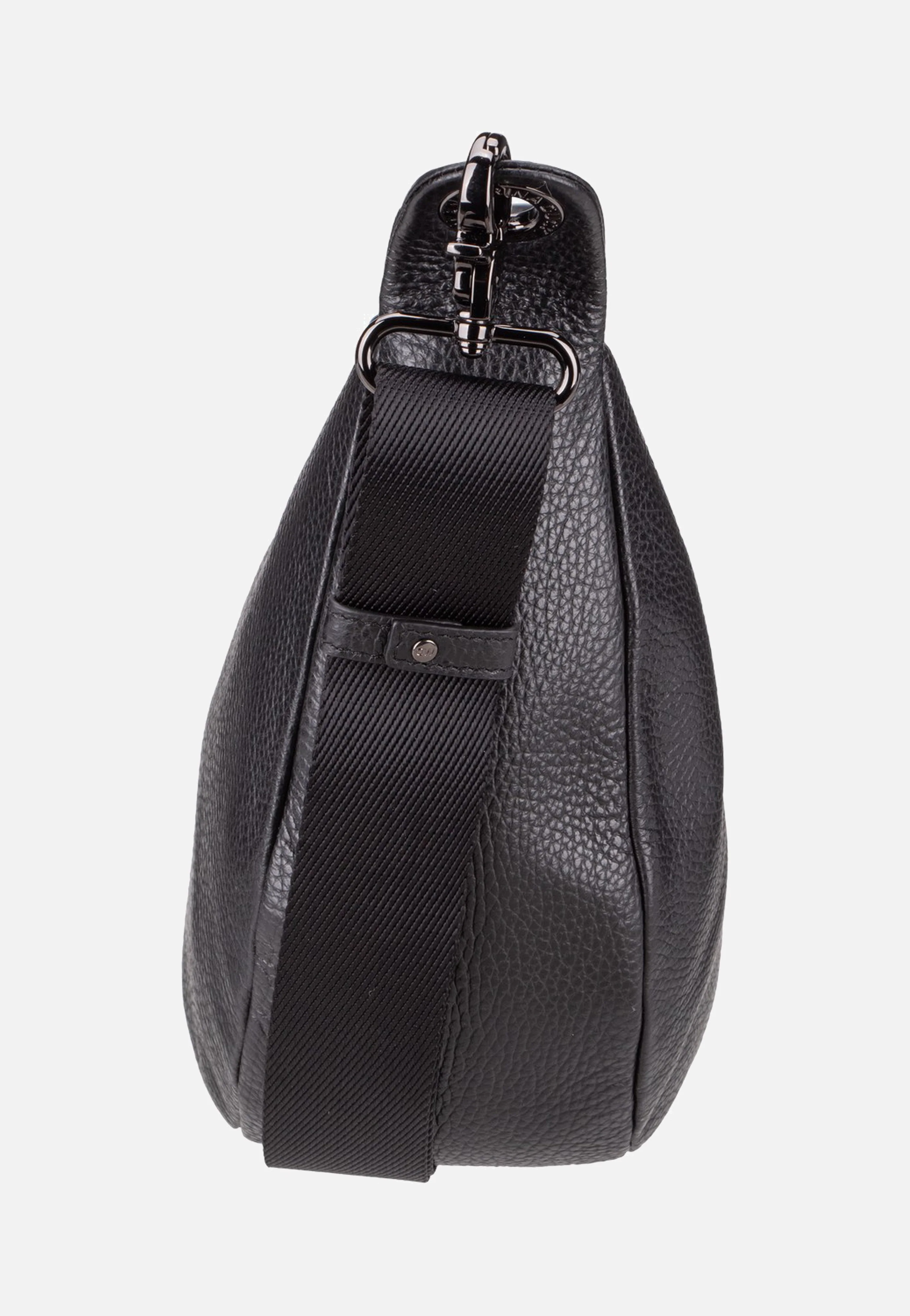 Mellow Leather Hobo FZT03 Nero - Hobo Bag - Image 3