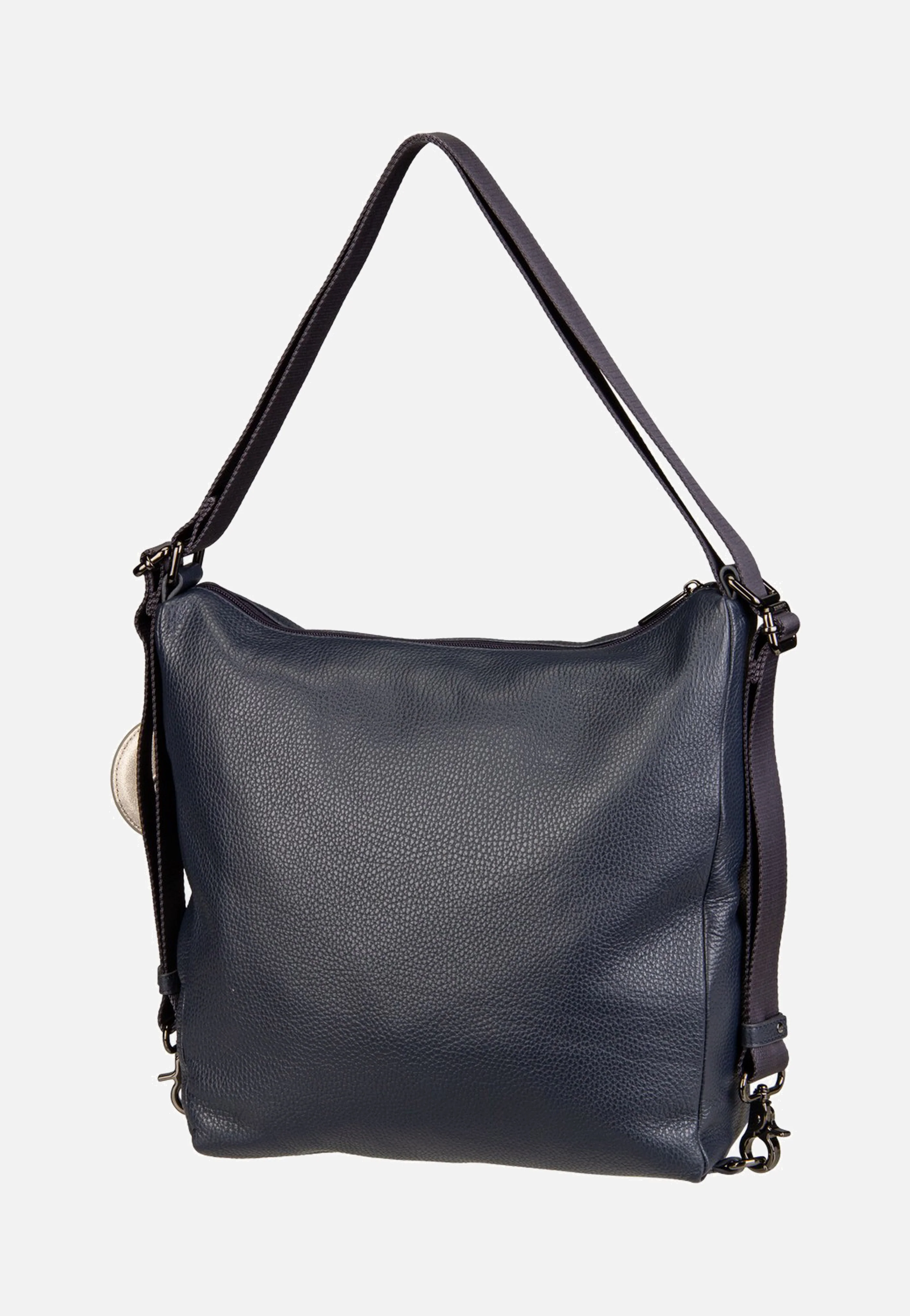Mellow Leather Hobo FZT72 Dress Blue - Rucksack - Image 3