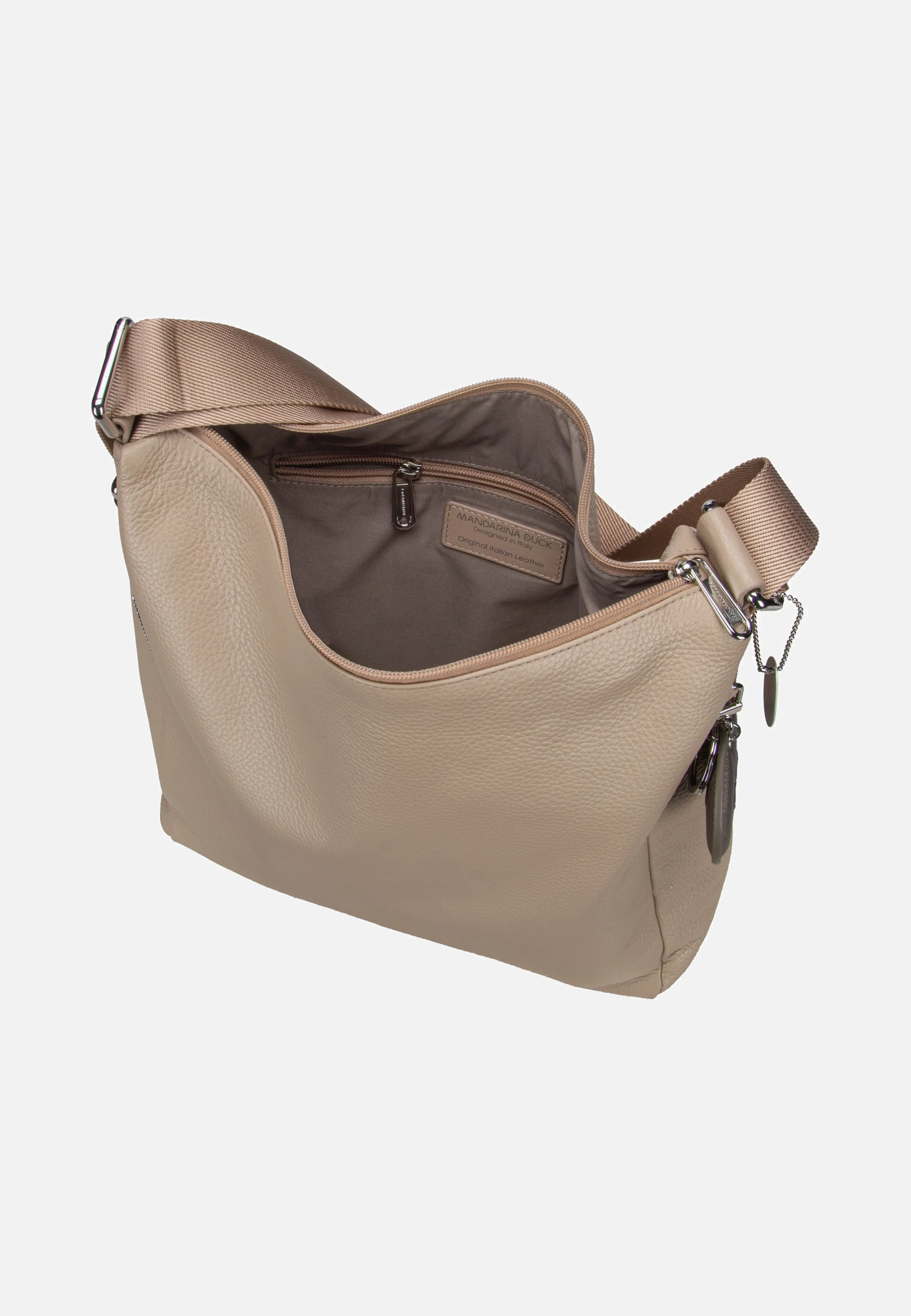 Mellow Leather Hobo FZT72 Warm Taupe - Rucksack - Image 7