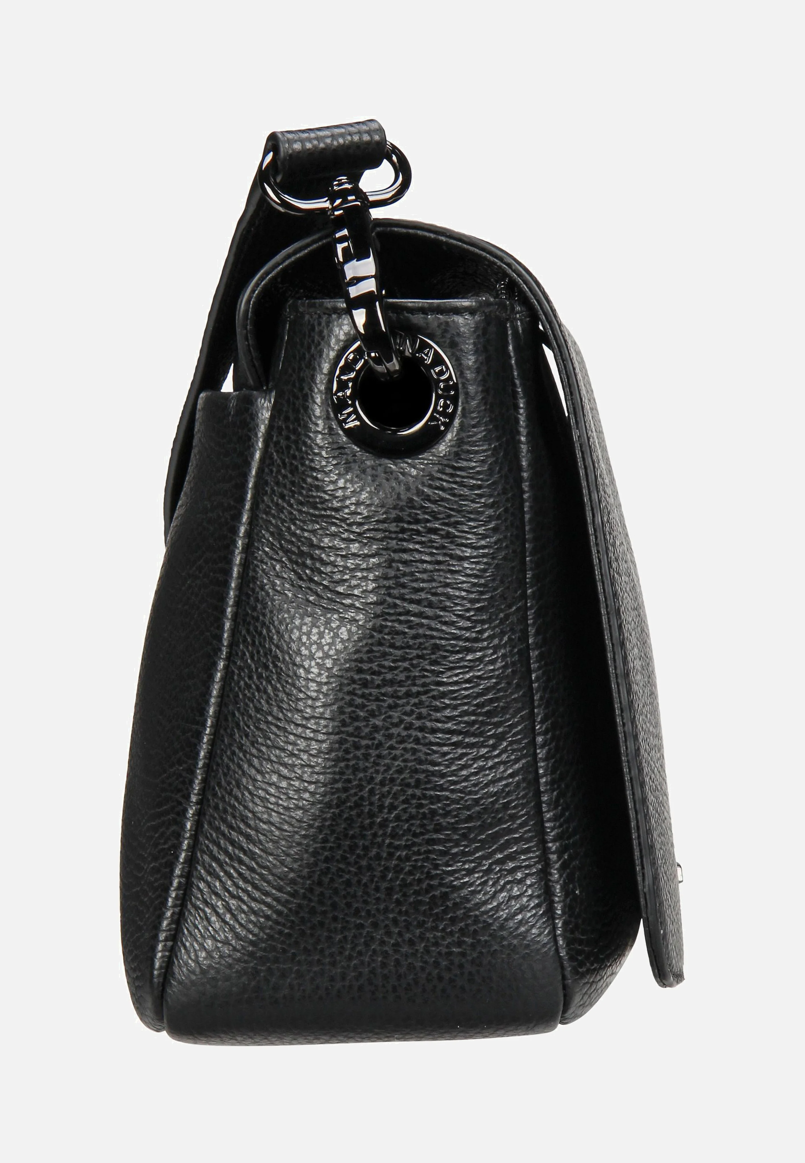Mellow Leather Hunting Bag FZT69 Nero - Crossbody Bag - Image 5