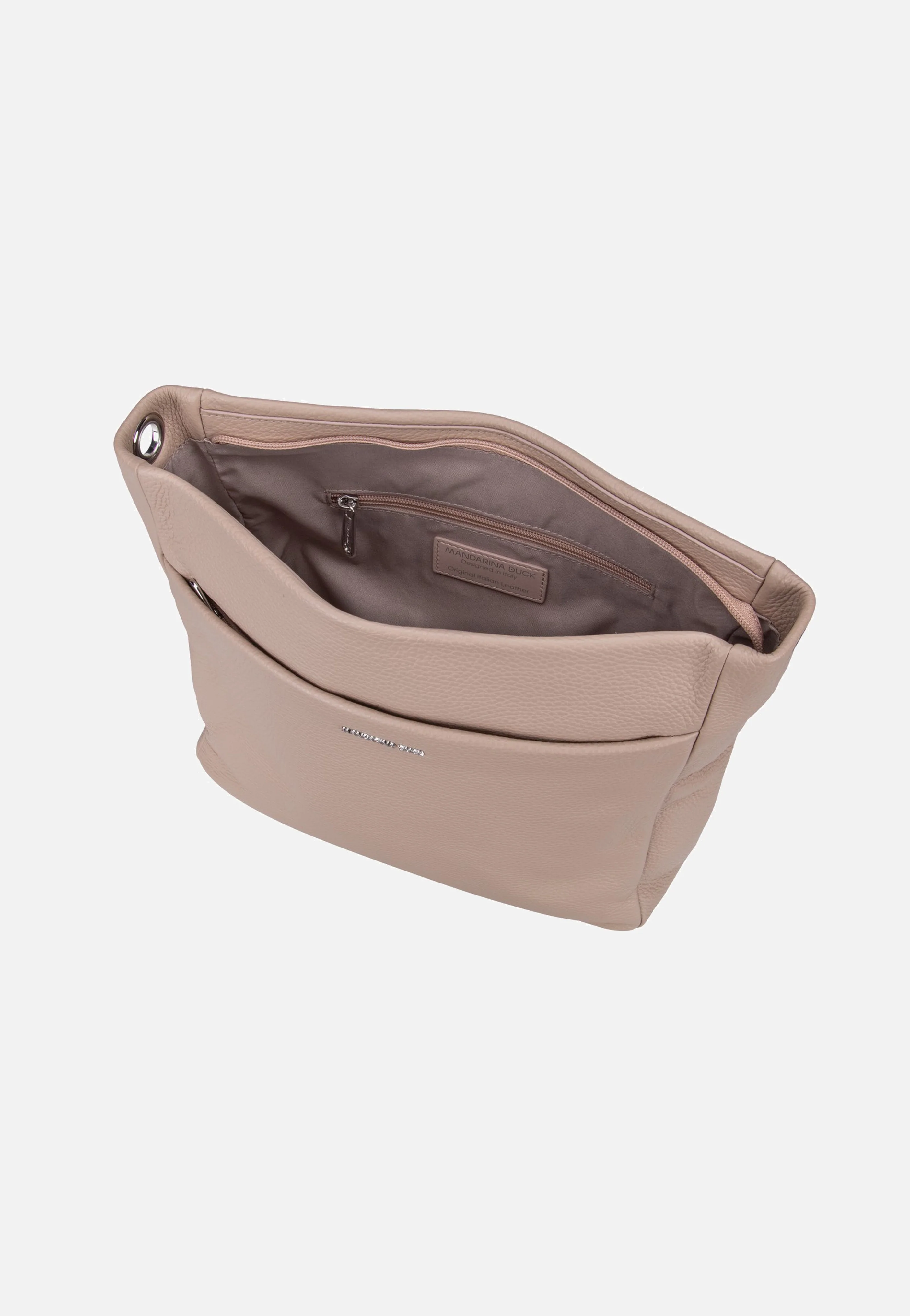 Mellow Leather Large FZT04 Warm Taupe - Crossbody Bag - Image 6