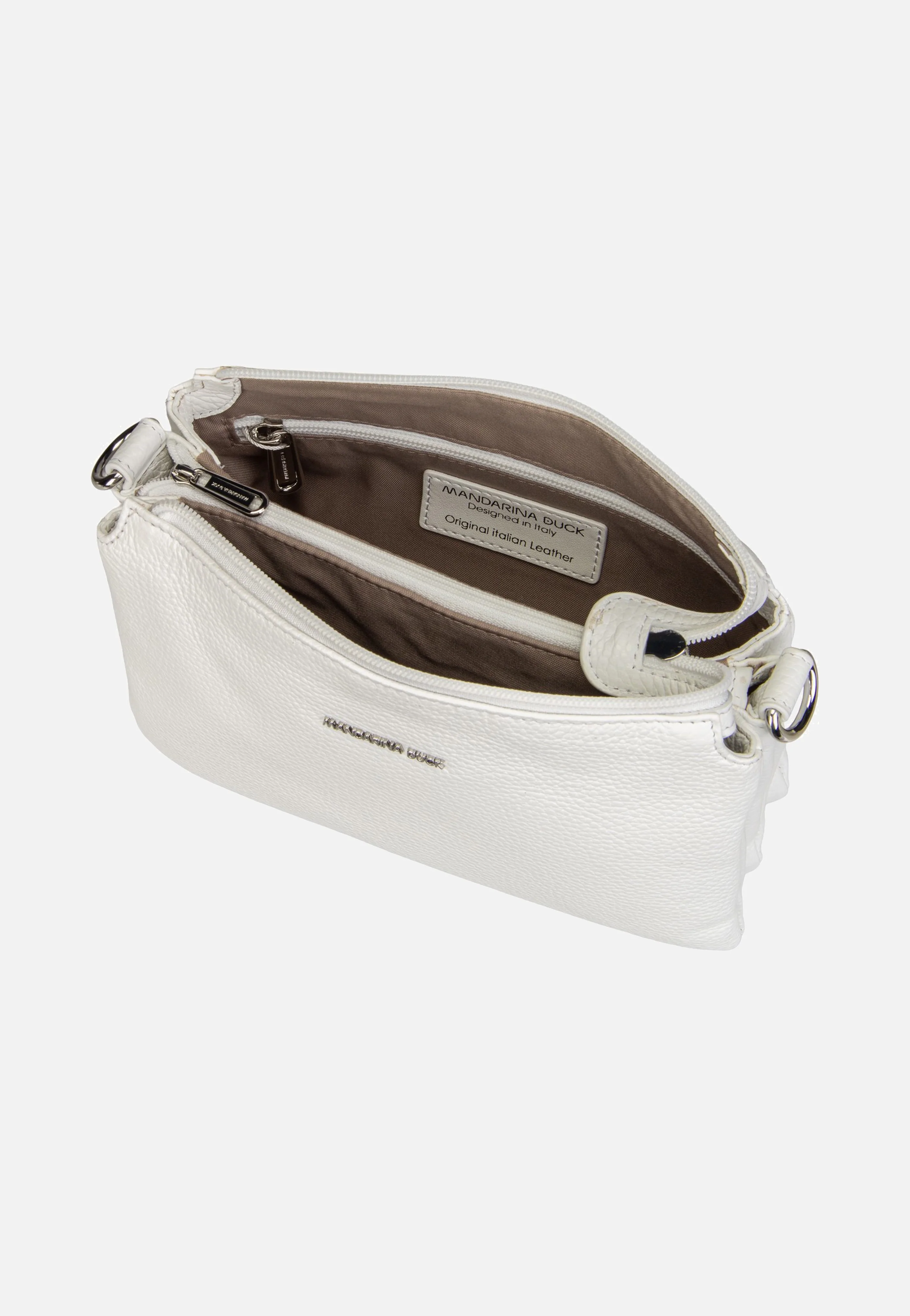 Mellow Leather Pochette FZT82 Blanc - Crossbody Bag - Image 5