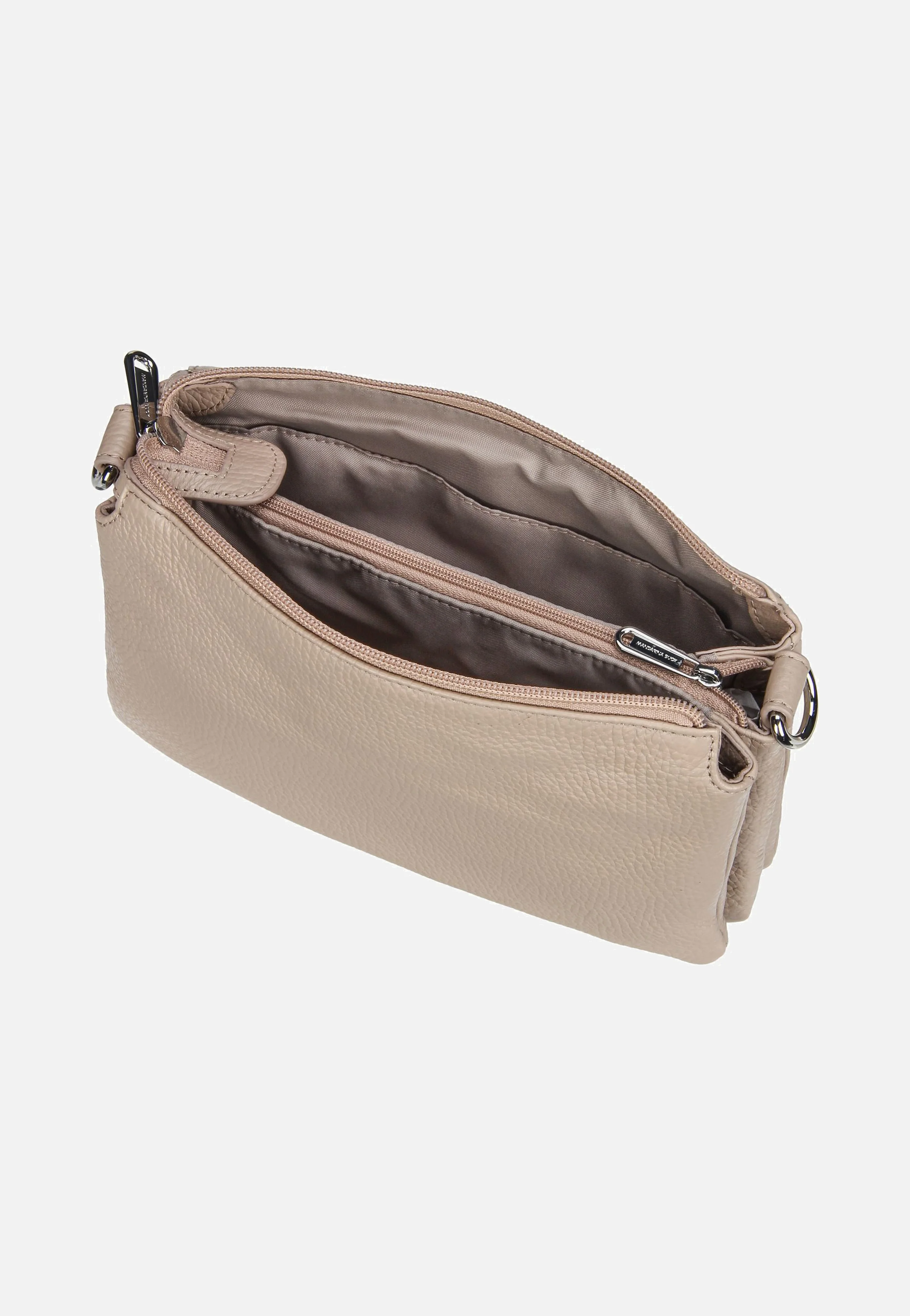 Mellow Leather Pochette FZT82 Warm Taupe - Crossbody Bag - Image 4