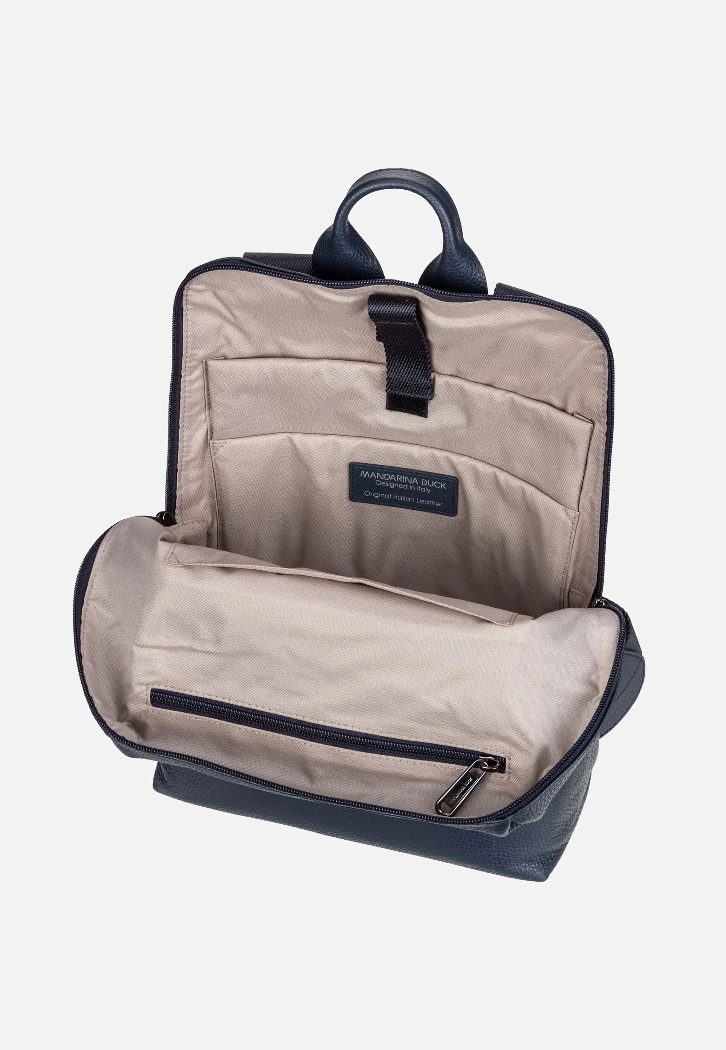 Mellow Leather Squared FZT38 Dress Blue - Rucksack - Image 3