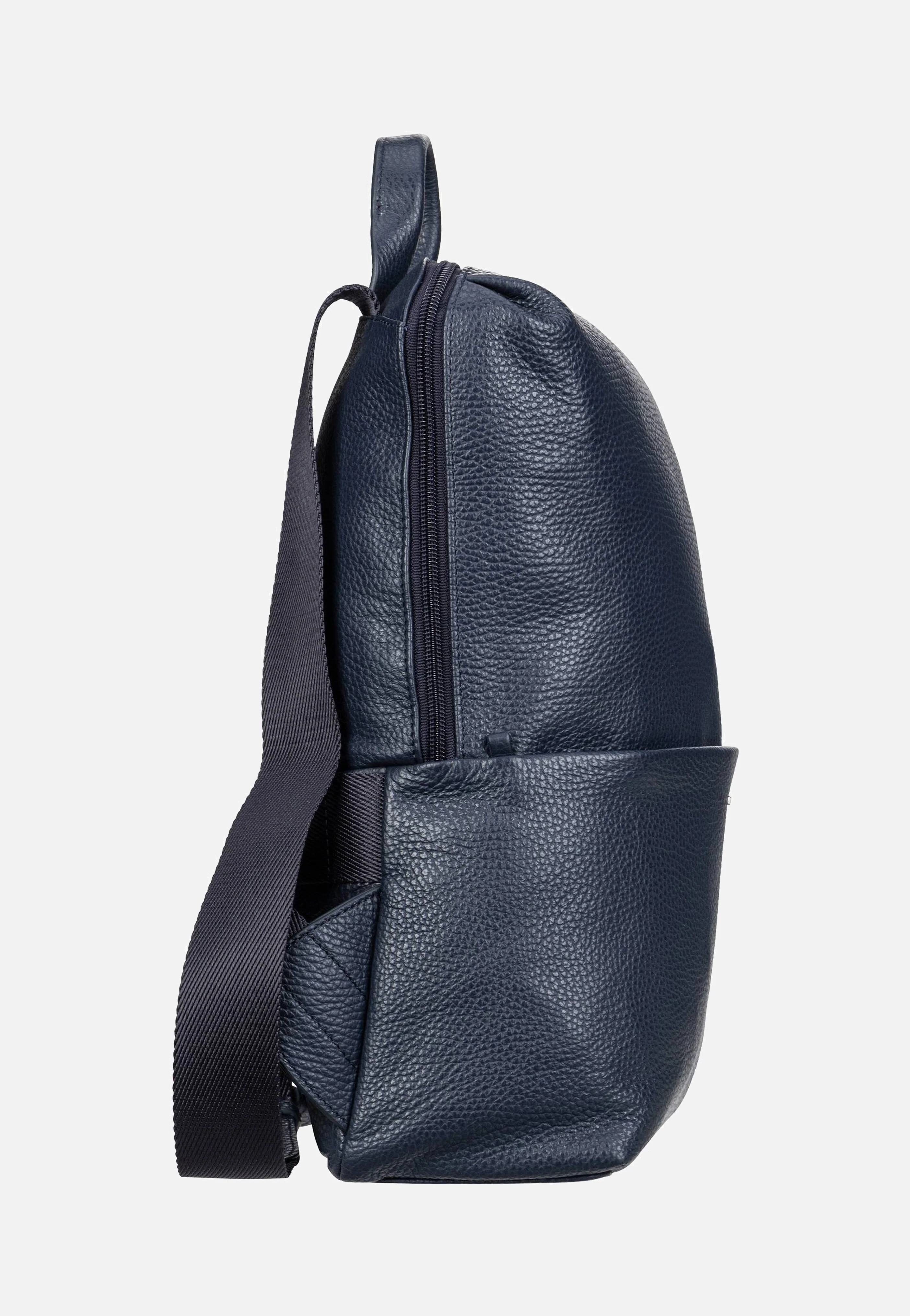 Mellow Leather Squared FZT38 Dress Blue - Rucksack - Image 4