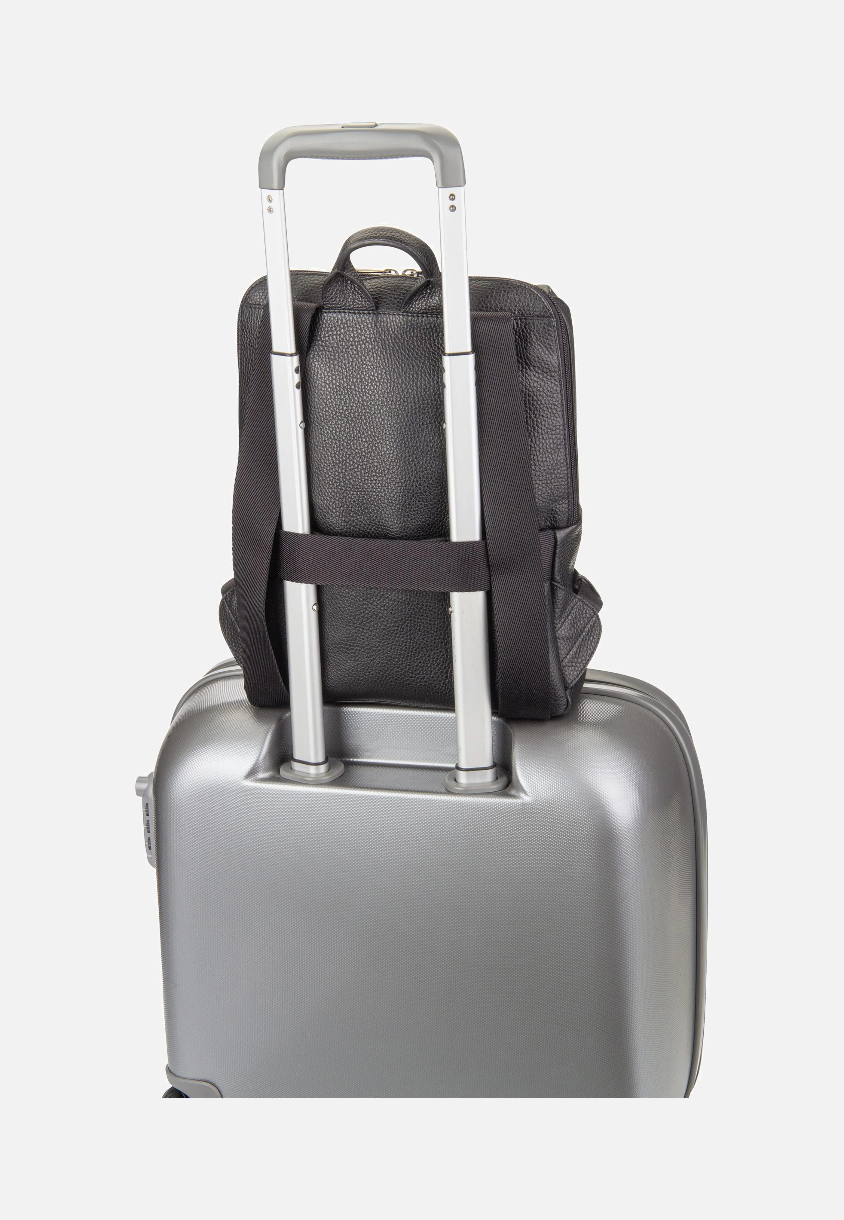 Mellow Leather Squared FZT38 Nero - Rucksack - Image 6