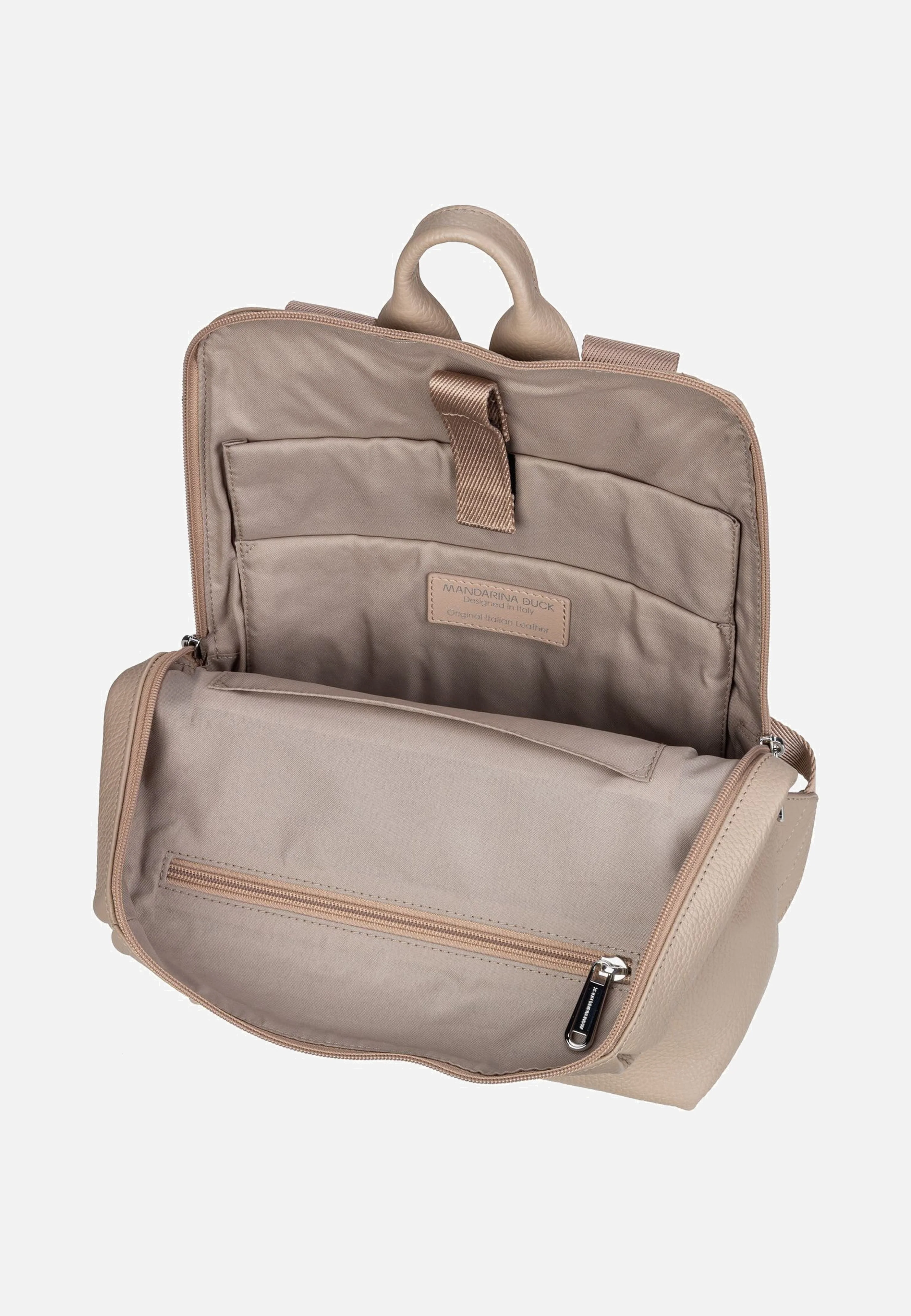 Mellow Leather Squared FZT38 Warm Taupe - Rucksack - Image 3