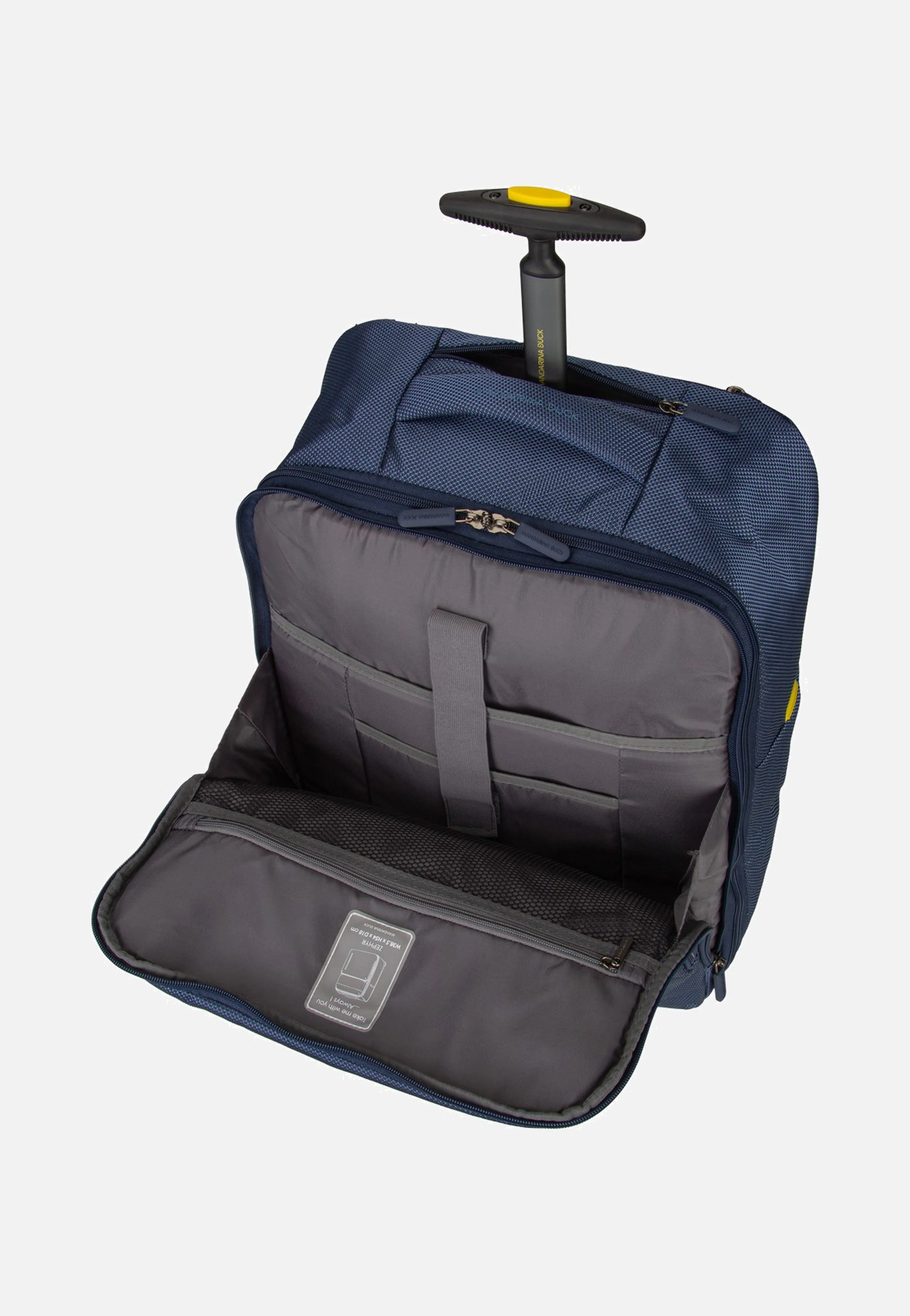 Zephyr Trolley OTV06 Dress Blue - Rucksack-Trolley - Image 6
