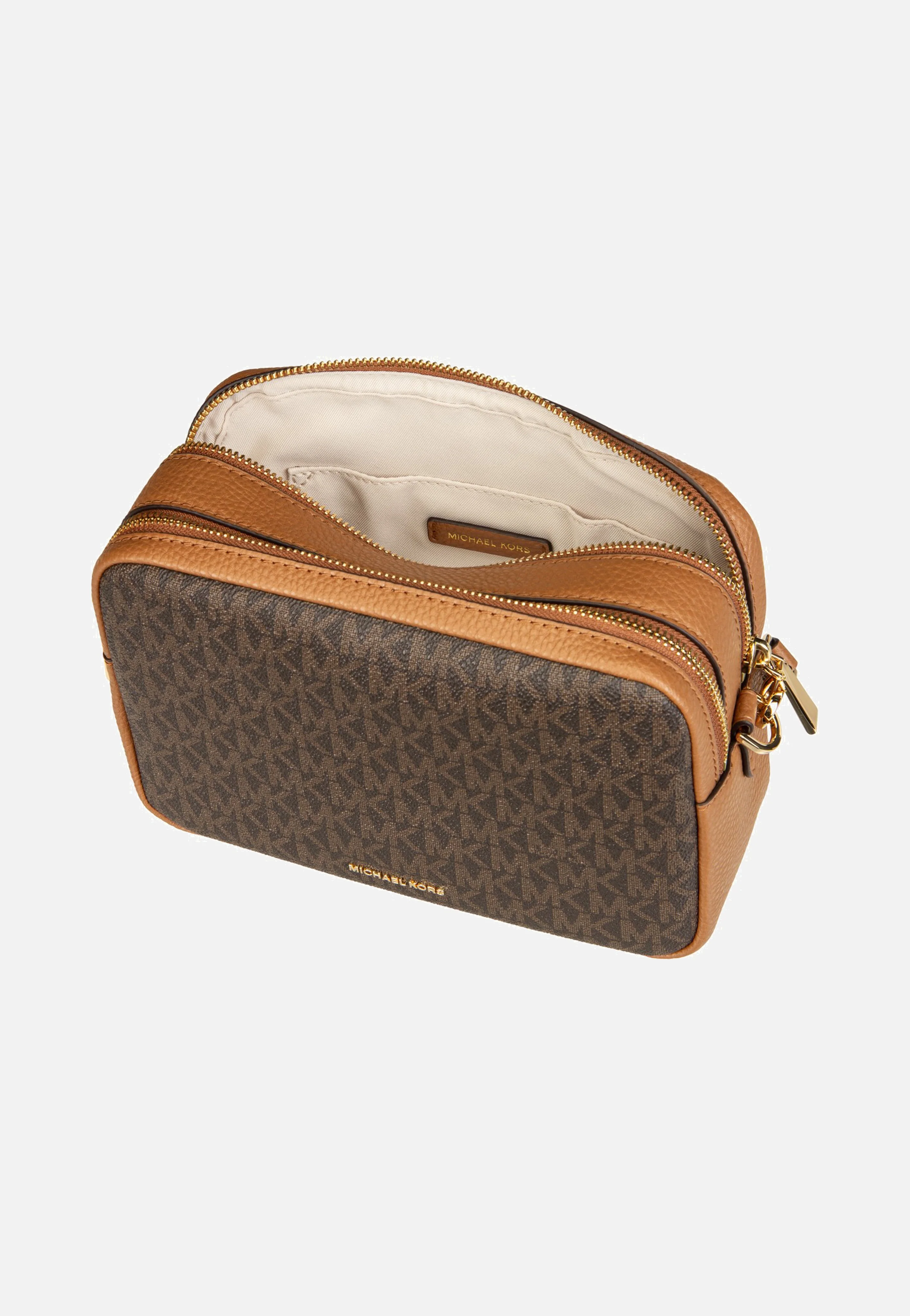 Bryant MD Double Zip Chain Cam Brown/Acorn - Crossbody Bag - Image 6