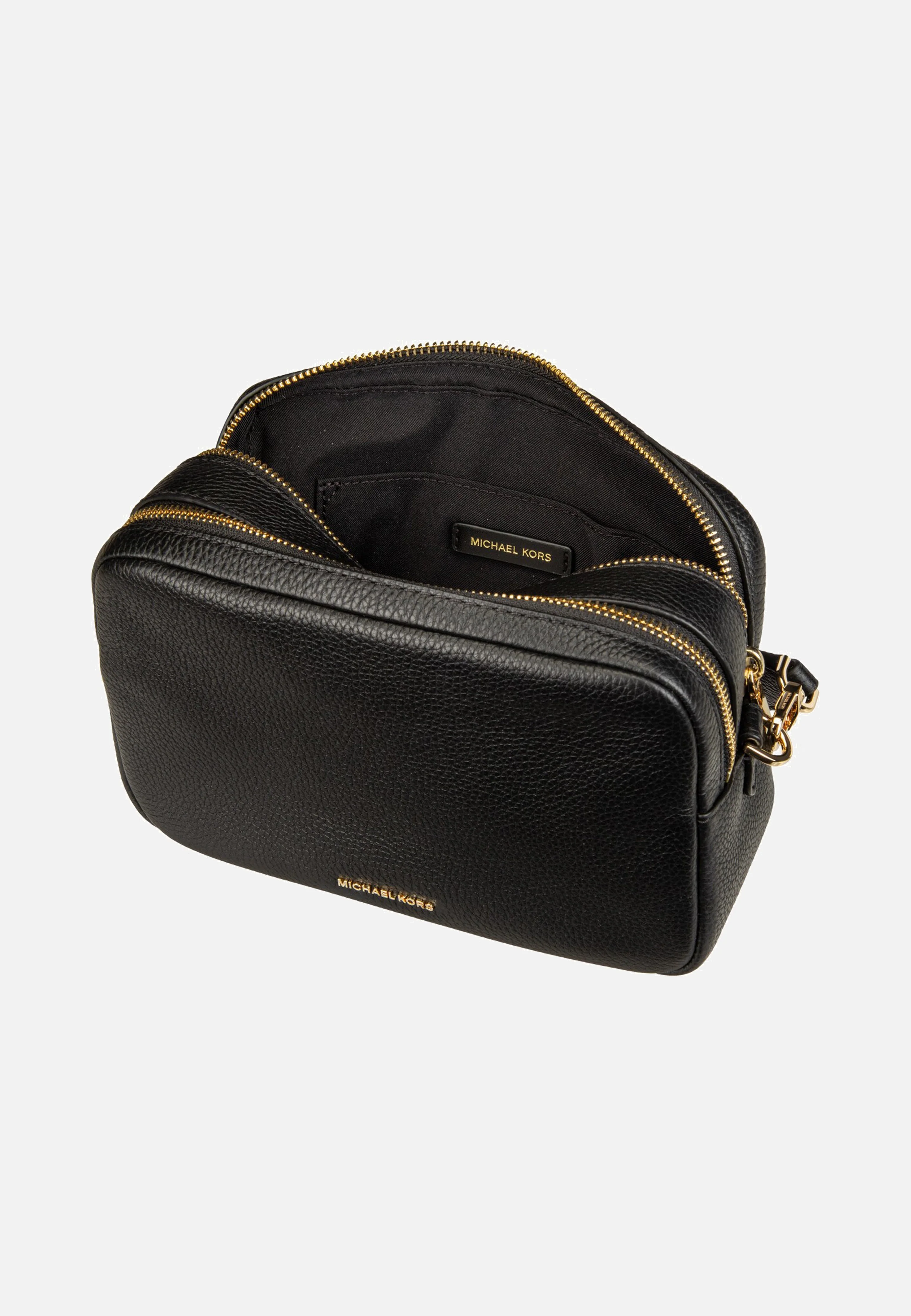 Bryant Medium Double Zip Chain Black - Crossbody Bag - Image 6
