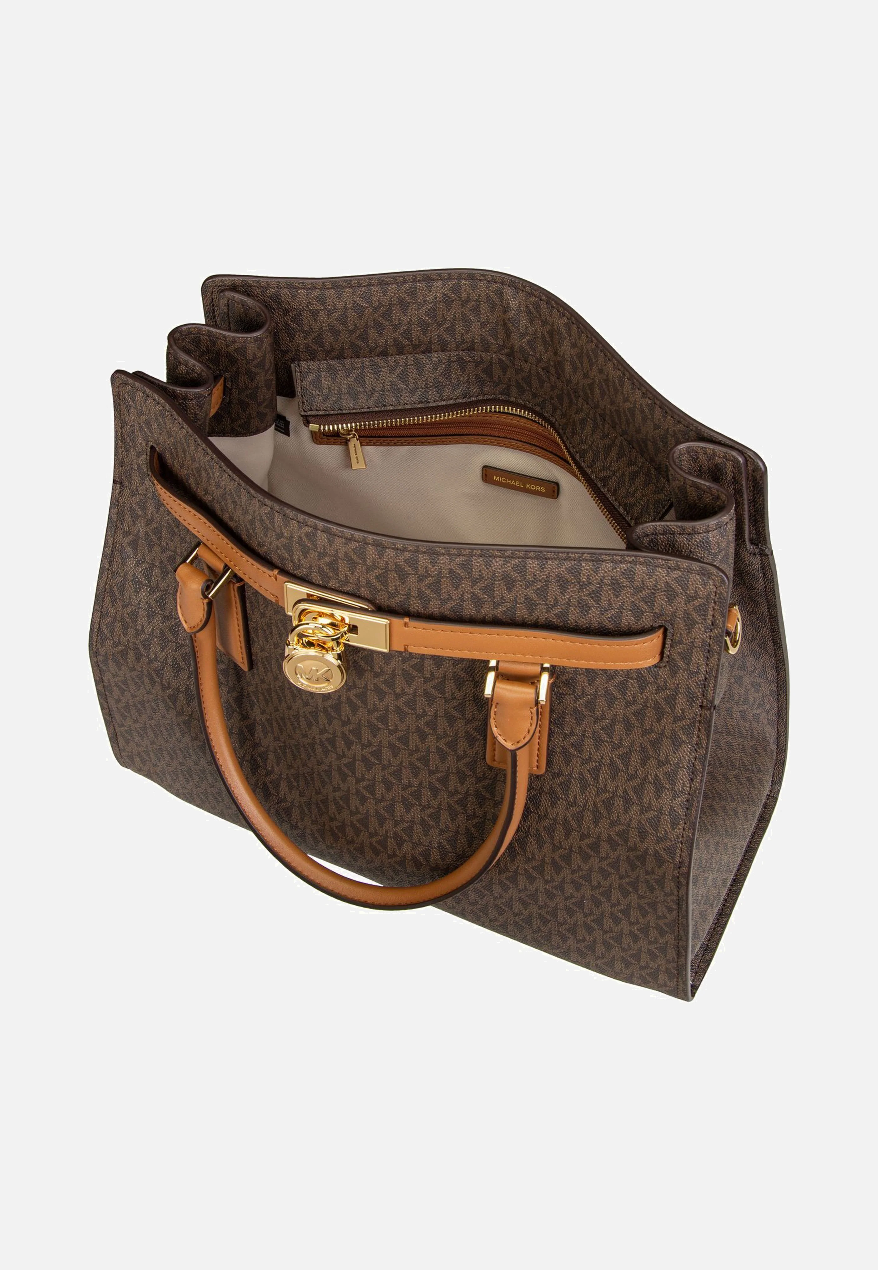 Hamilton LG Satchel MK SIG Brown/Acorn - Shopper - Image 3