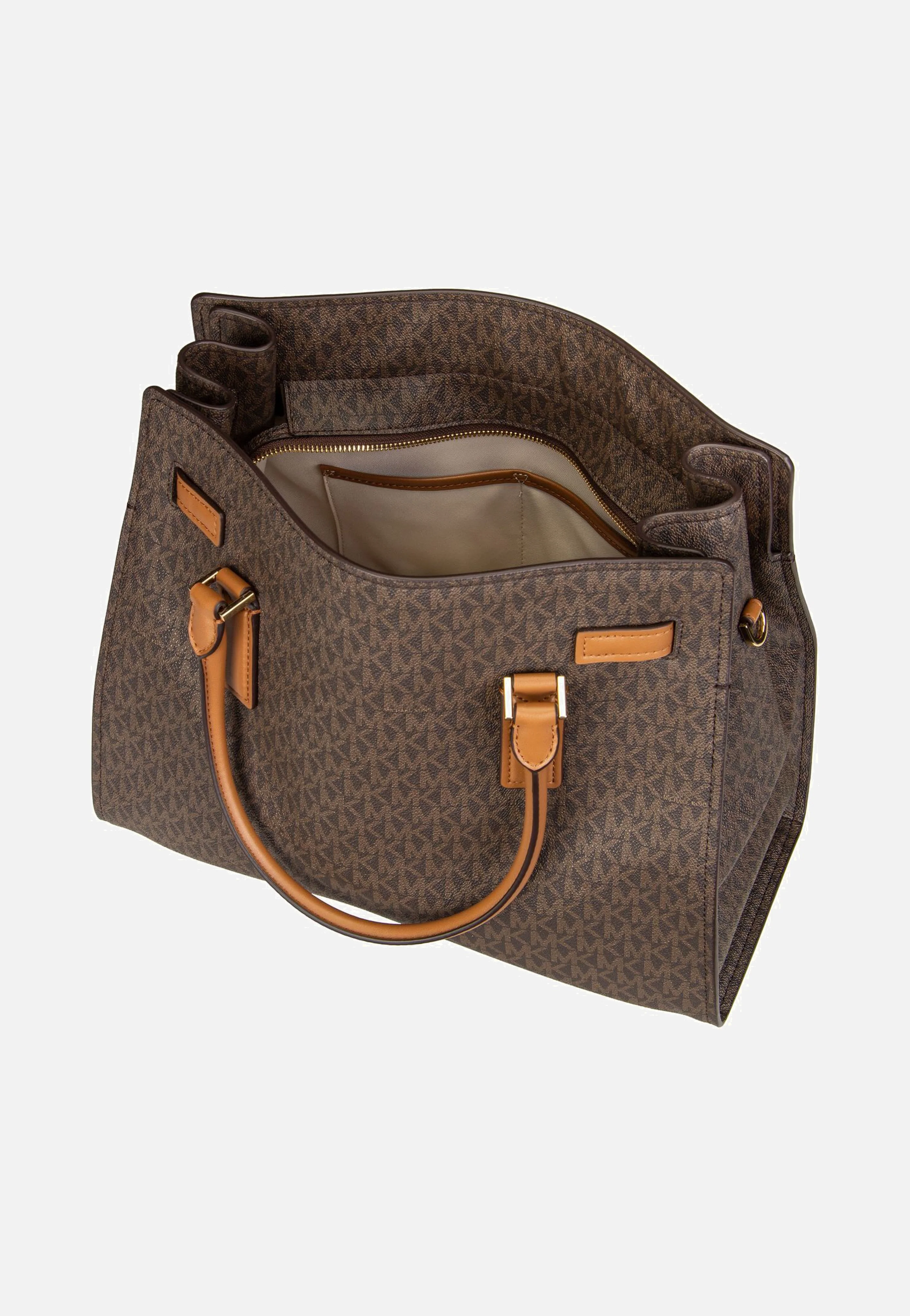 Hamilton LG Satchel MK SIG Brown/Acorn - Shopper - Image 4
